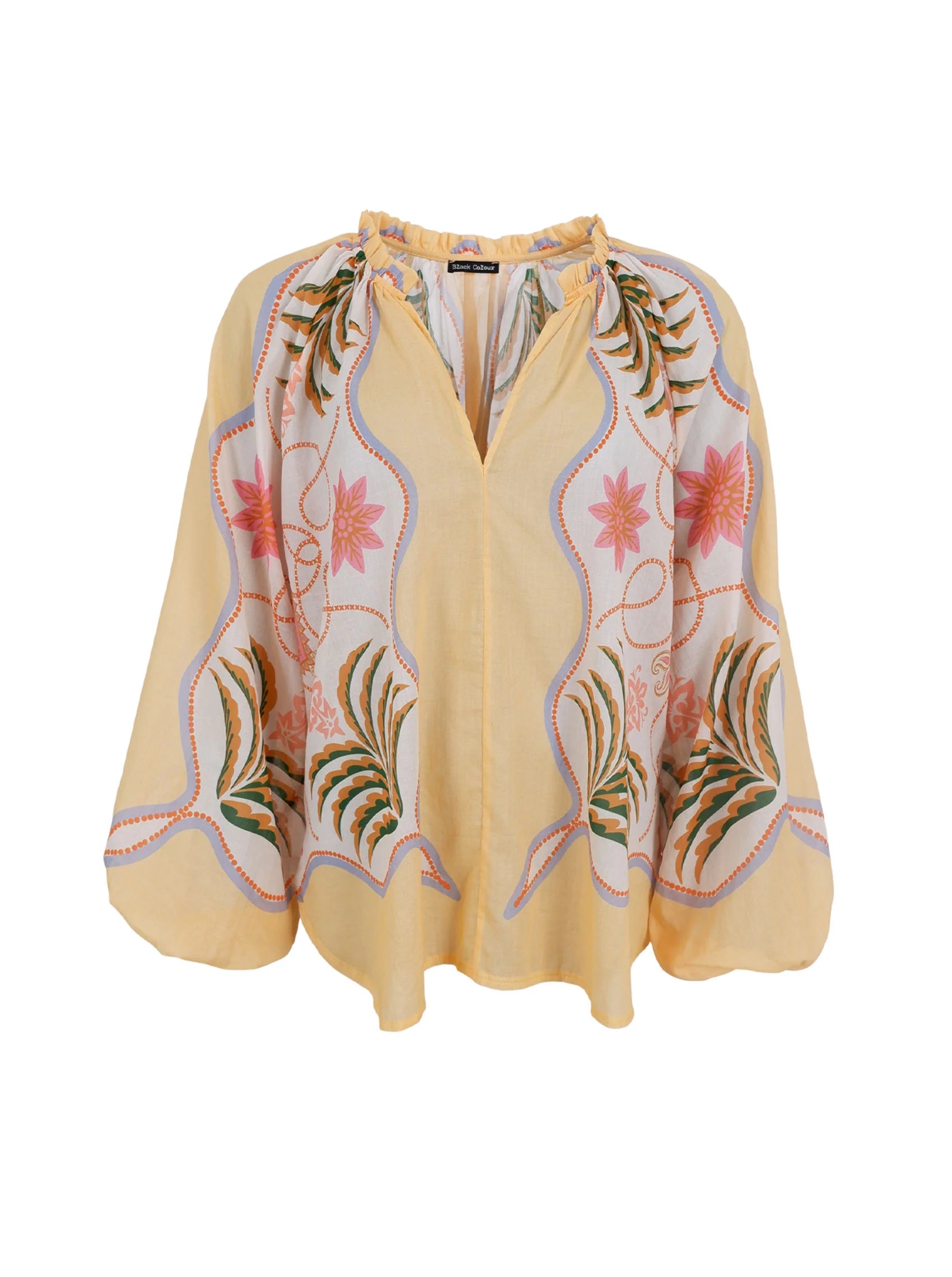 Black Colour Bluse - BcMagnolia Bluse i Butter Yellow