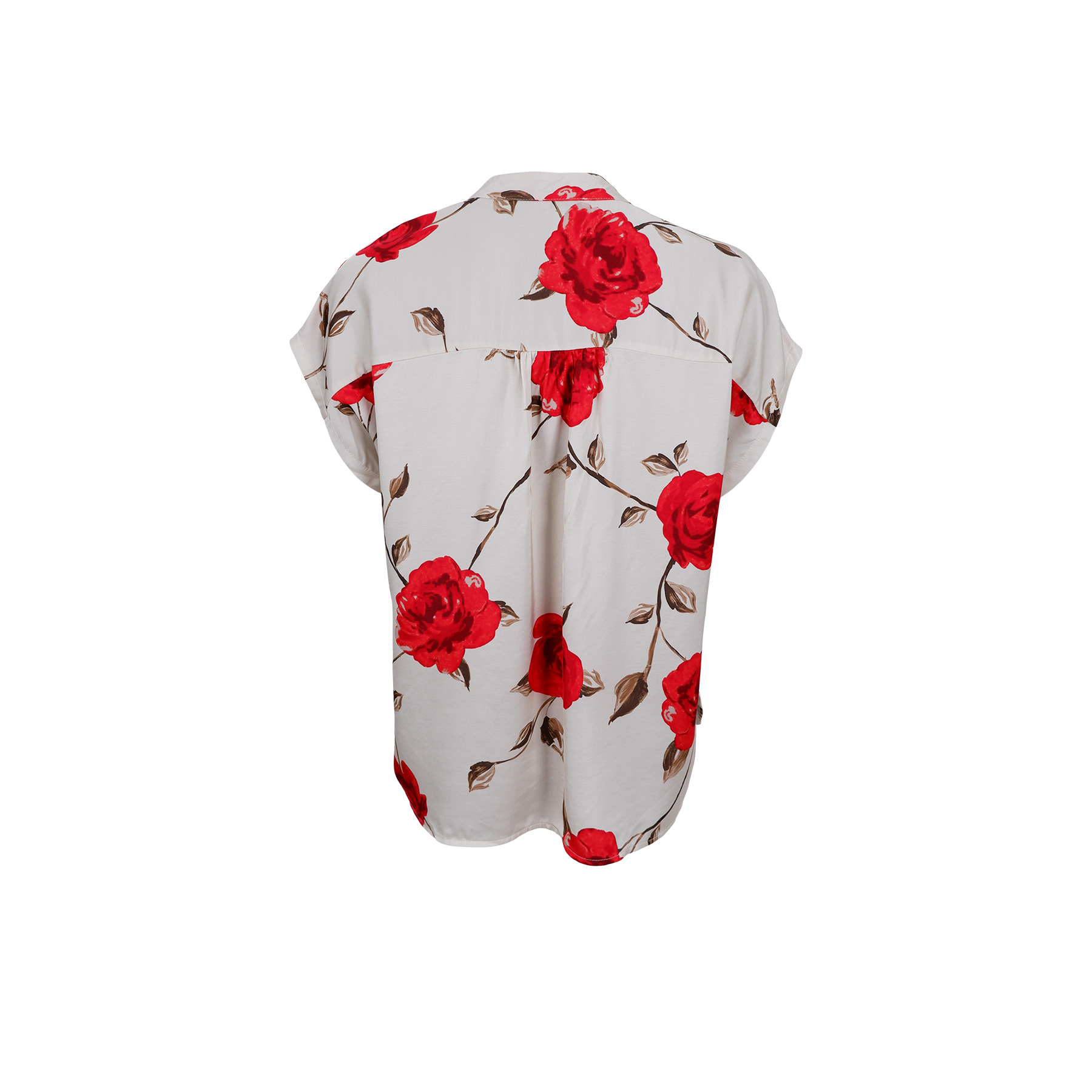 Black Colour Bluse - BcTilly Rose Bluse i Rød