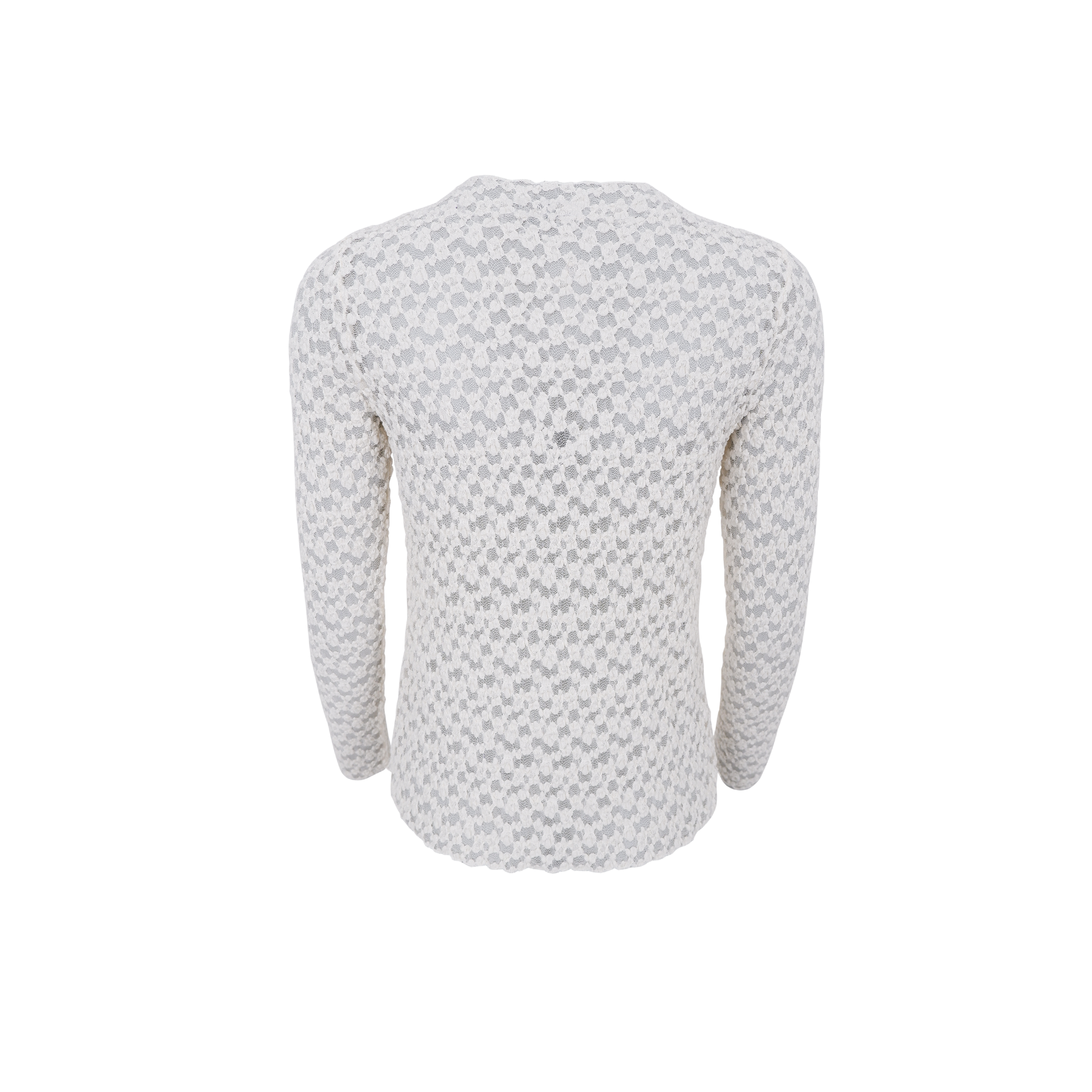 Black Colour Bluse - BcBlaire LS Lace Bluse i Off-White