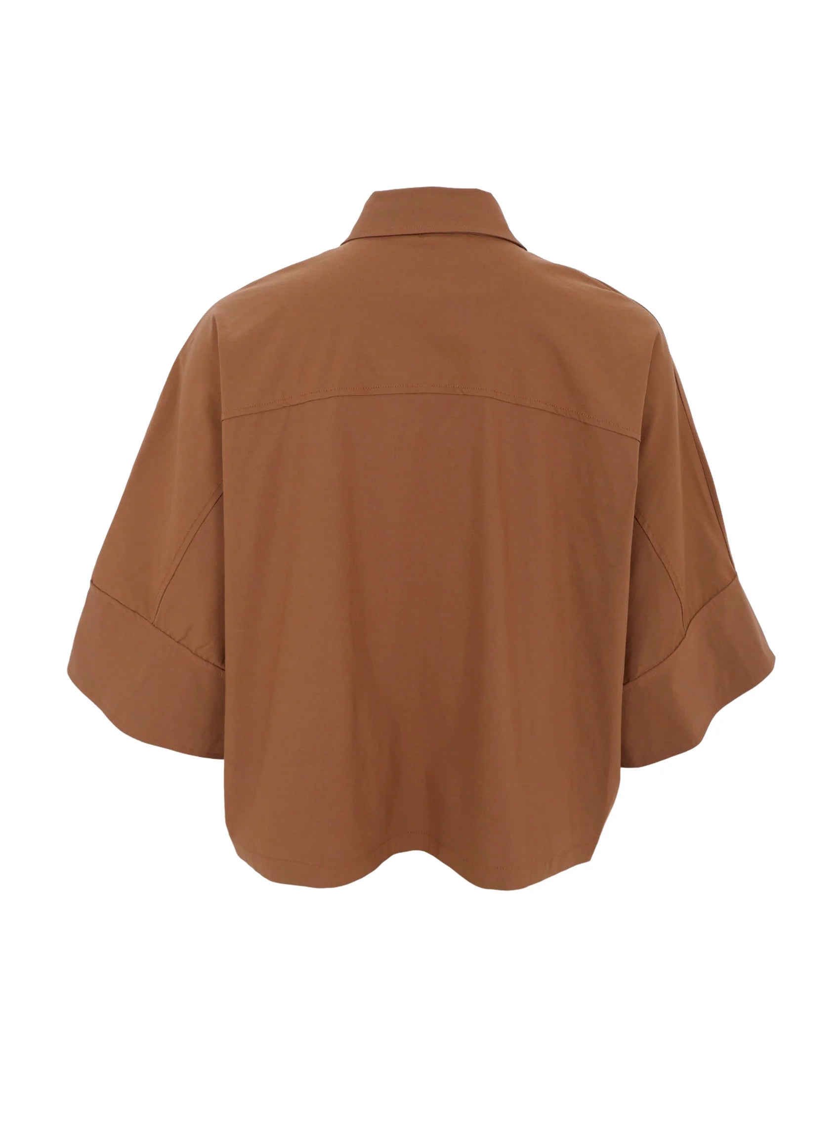 Black Colour Skjorte - BcDavina Løs Skjorte i Hazelnut Brown