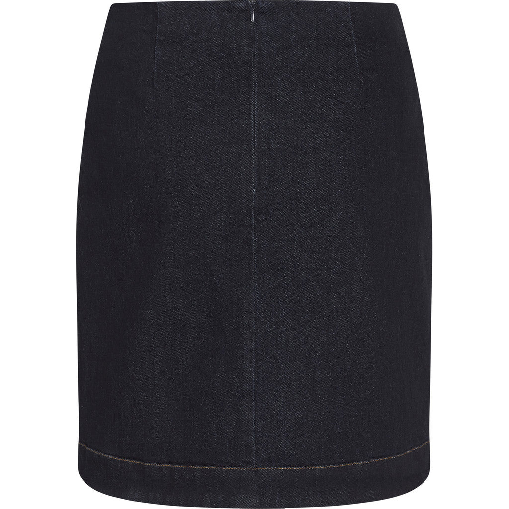 PBO Nederdel - Marmonti Denim Nederdel i Dark Denim