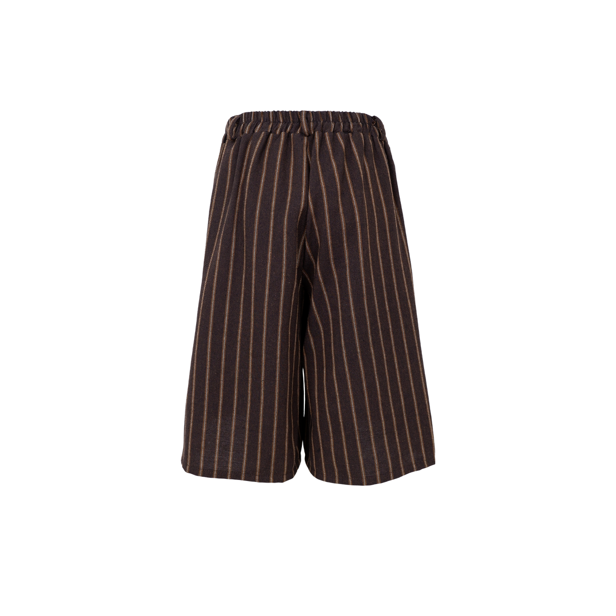 Black Colour Shorts - BcPeta Bermuda Shorts i Coffee Strib