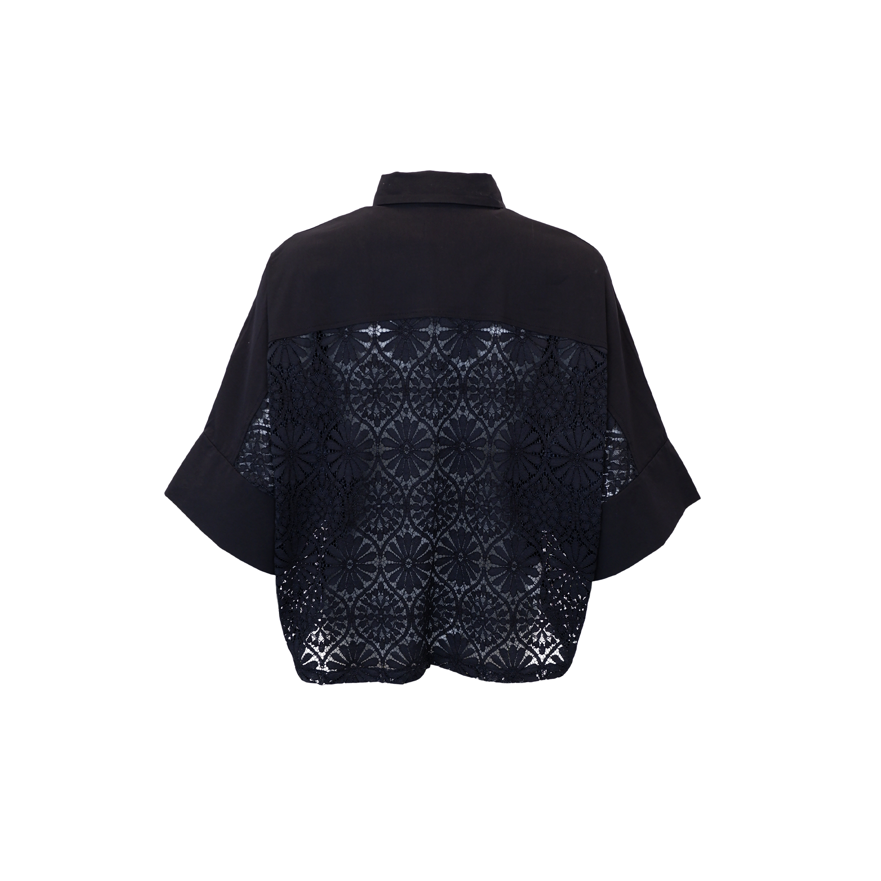 Black Colour Skjorte - BcDavina Lace Skjorte i Sort