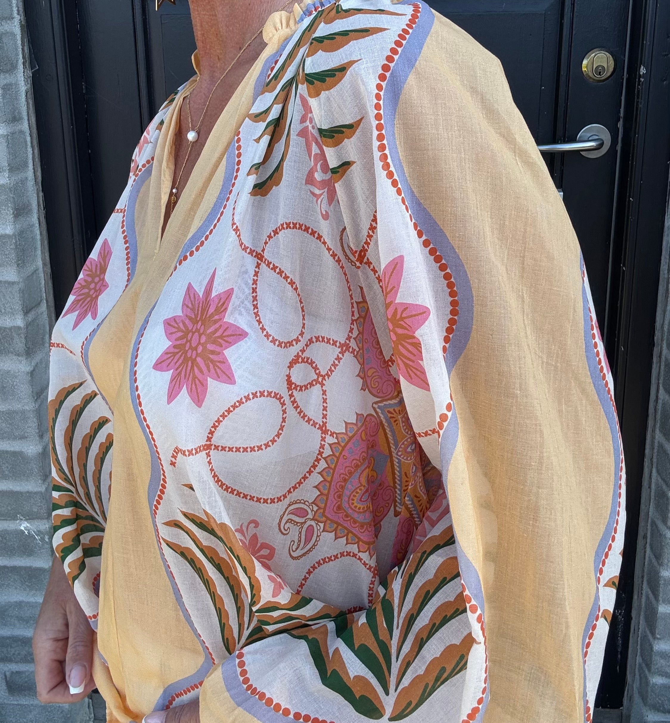 Black Colour Bluse - BcMagnolia Bluse i Butter Yellow