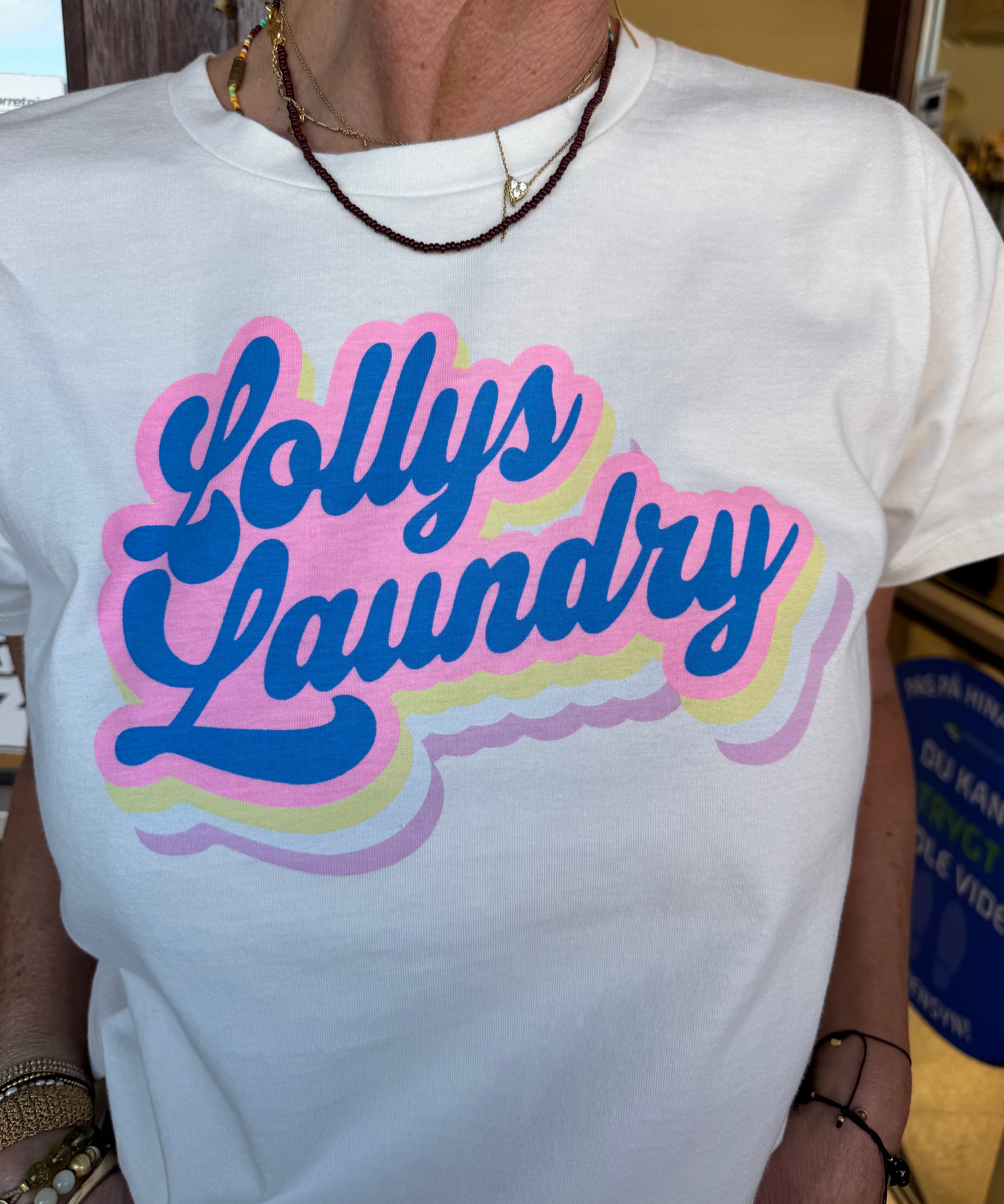 Lollys Laundry T-shirt - RomaLL Cloud T-shirt i Hvid