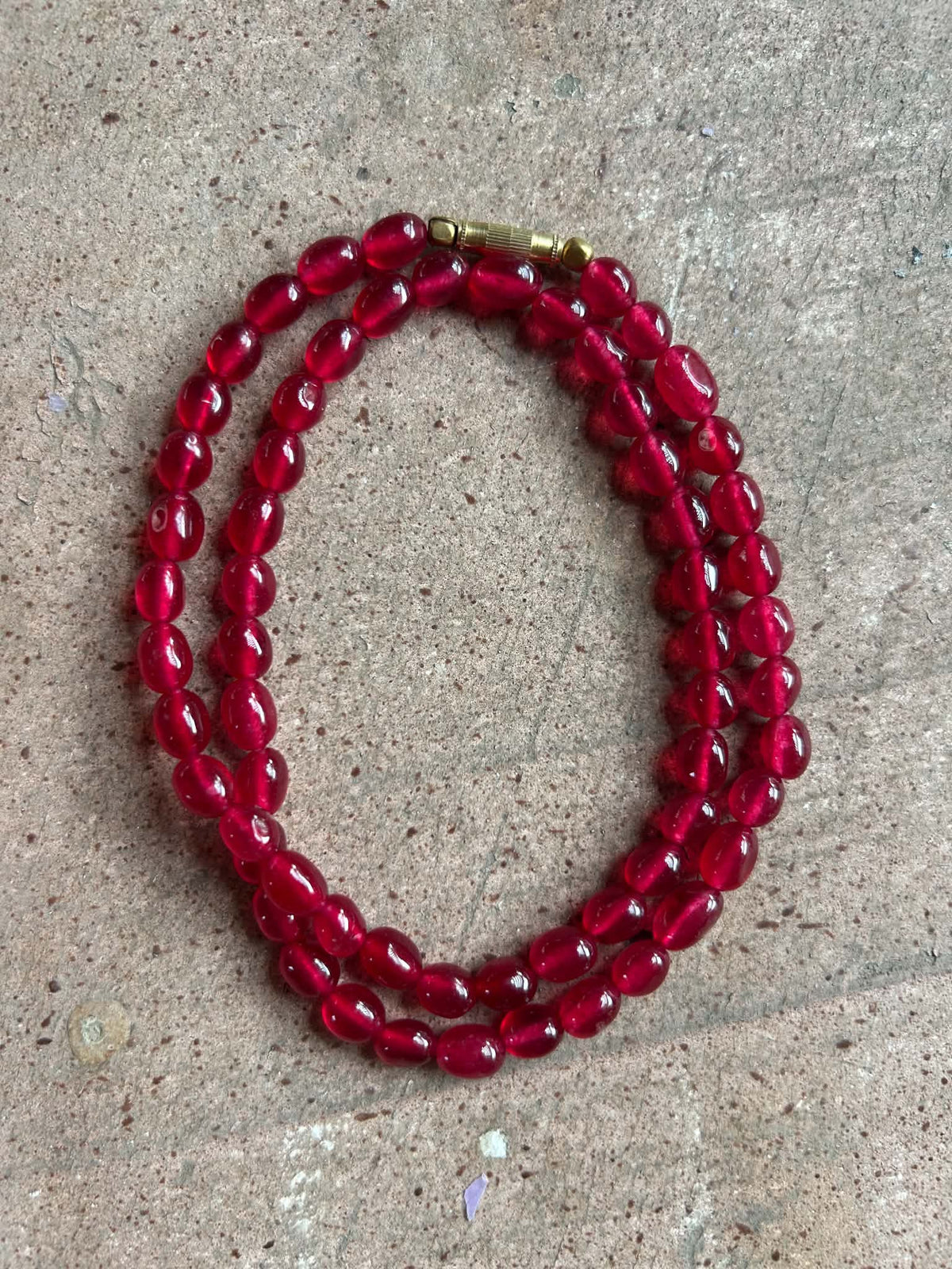 Annavii Halskæde - Ella 1027 Halskæde i Pomegranate