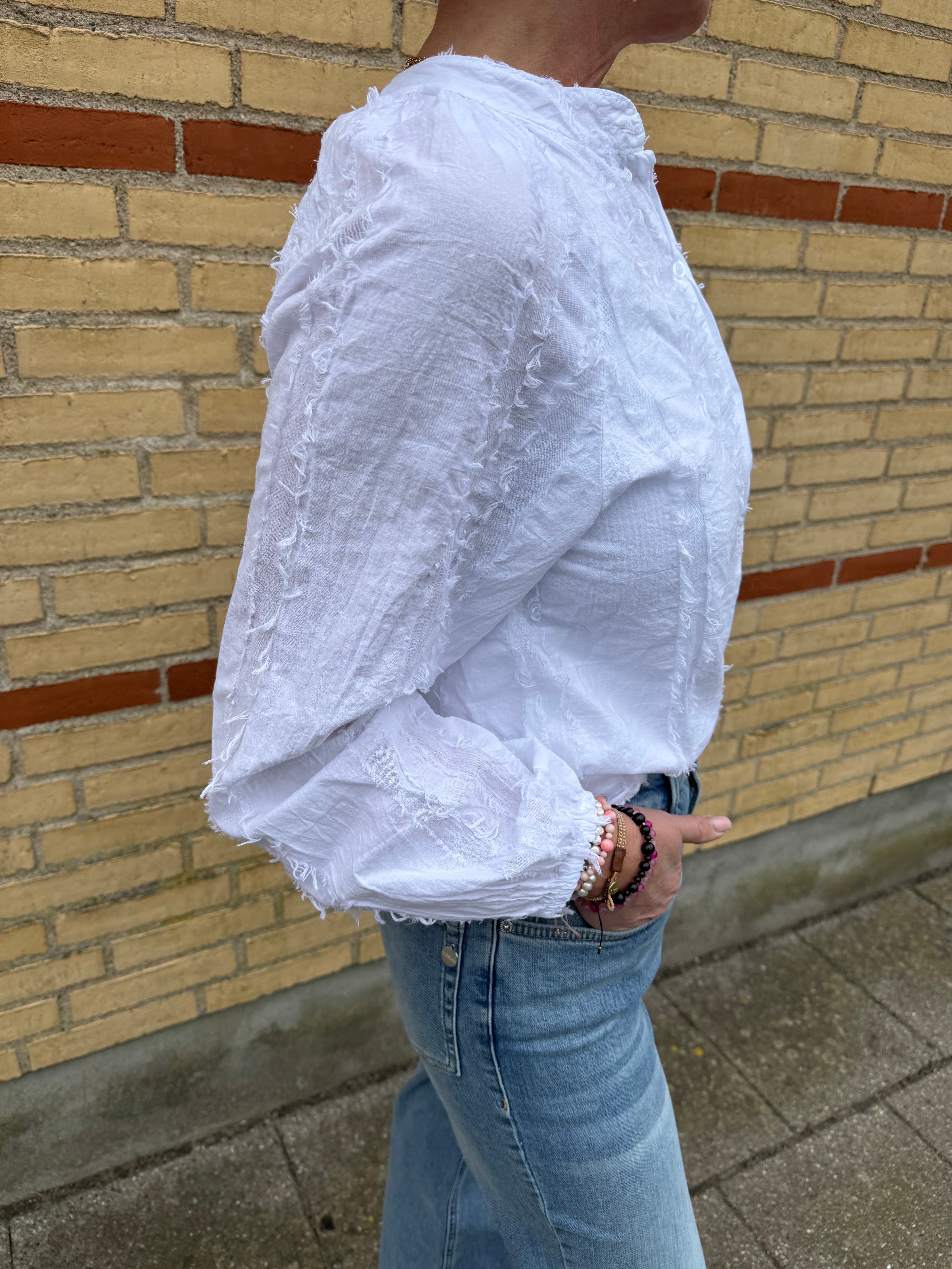MARTA du château Bluse - MdcRosamee Bluse i Hvid