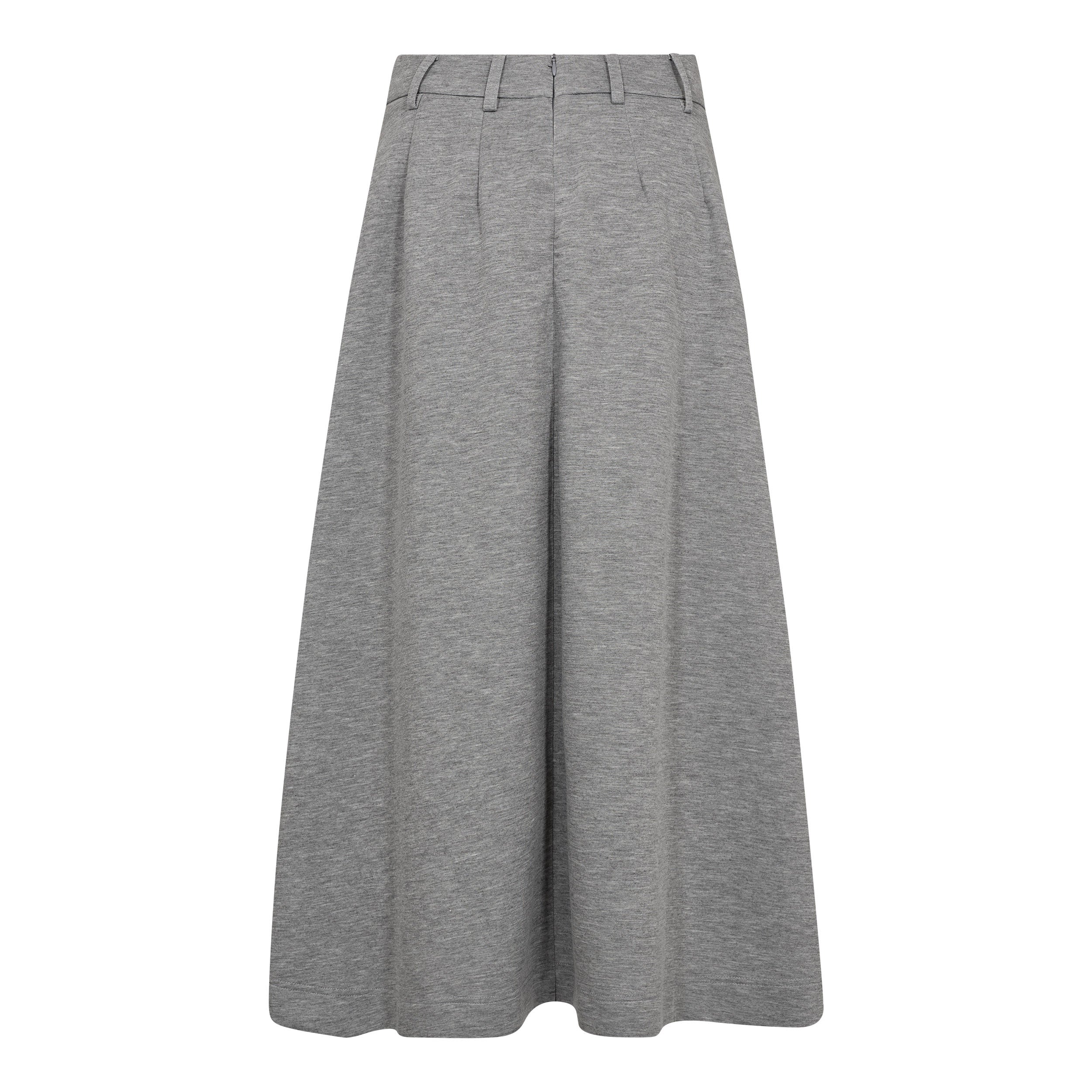 Co´couture Nederdel - LanceCC Pleat Nederdel i Grey Melange