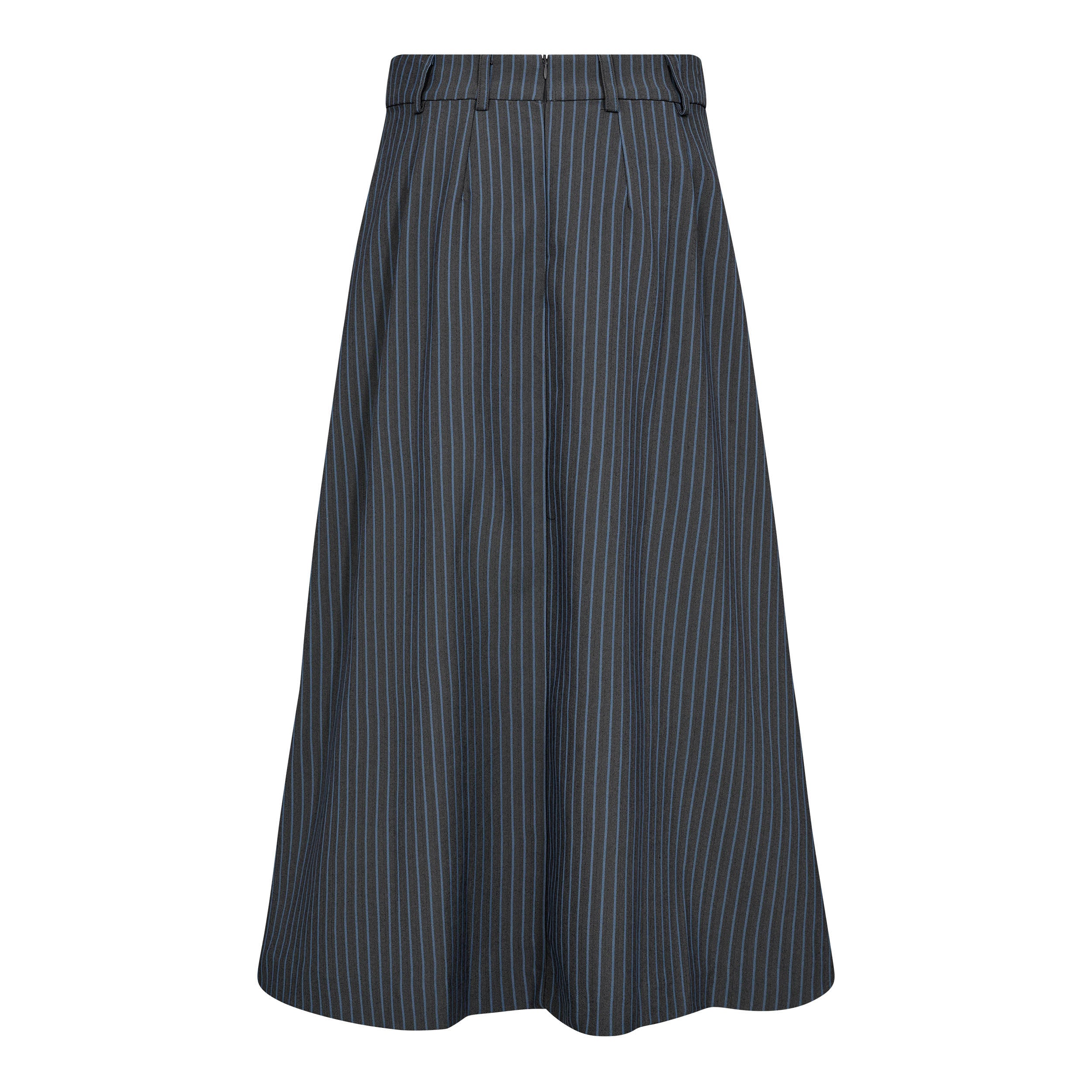 Co´couture Nederdel - SalvieCC Anya Pleat Nederdel i Denim Blue
