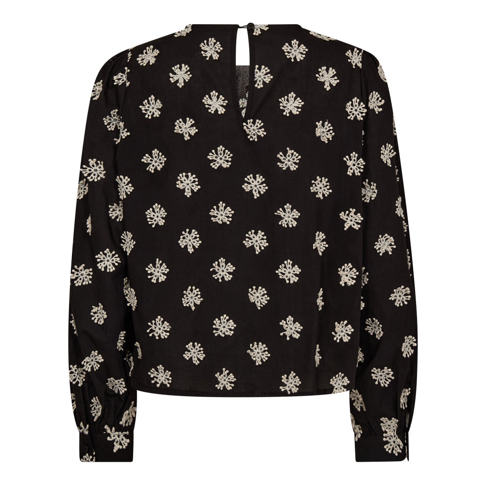 Co´Couture Bluse - MallyCC Bluse i Sort