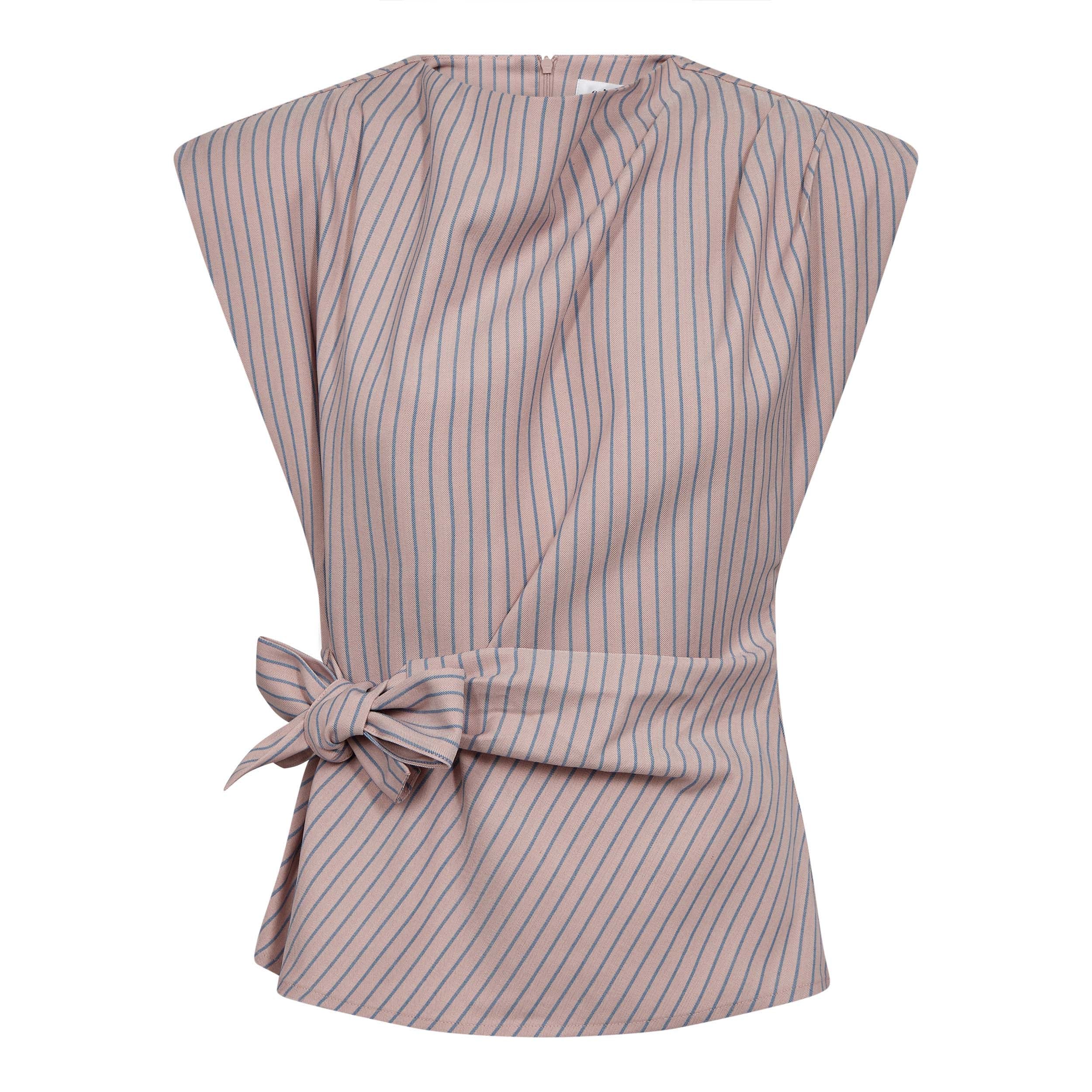 Co´Couture Bluse - SalvieCC Pleat Top i Rose