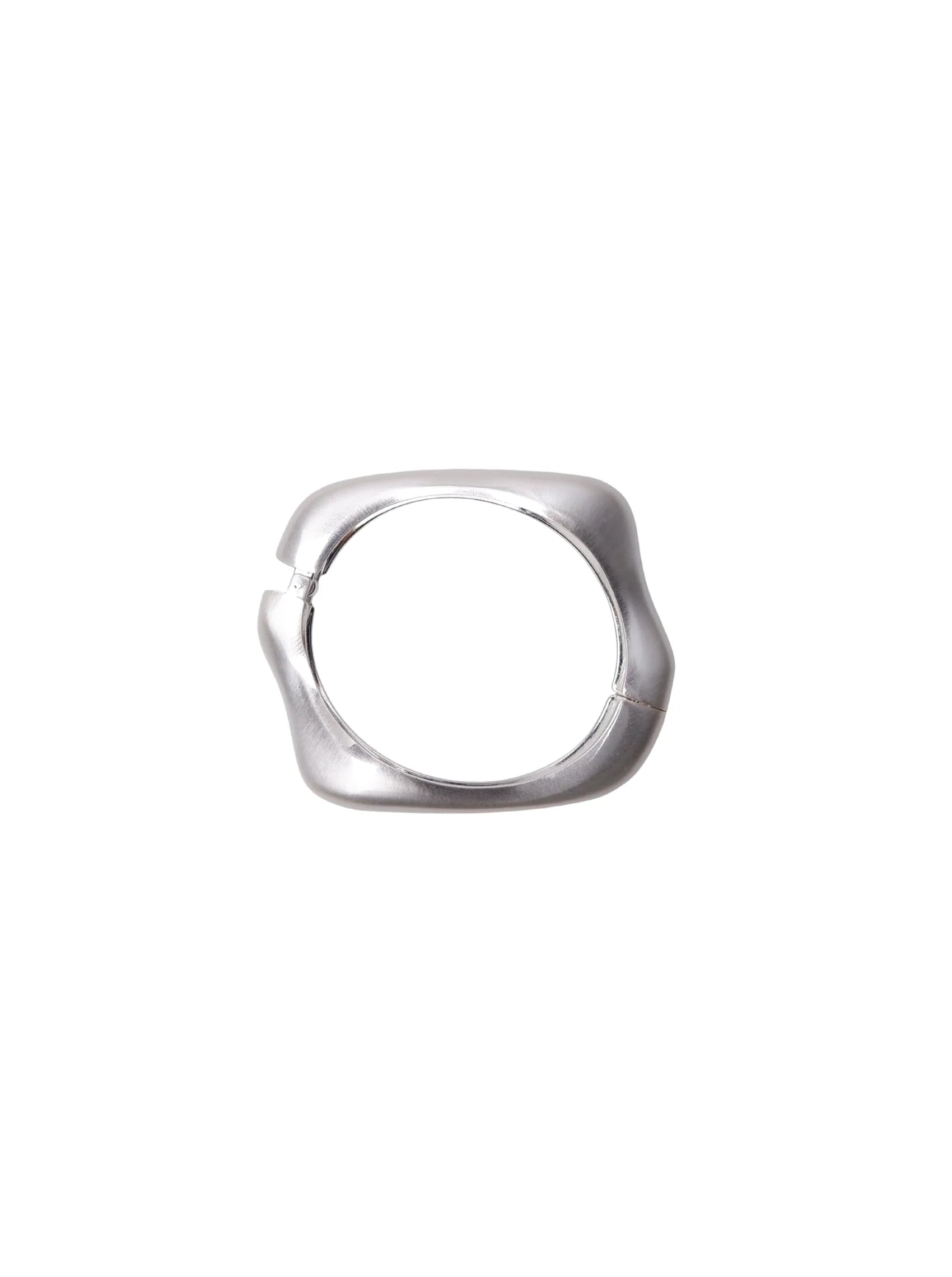 Black Colour Armbånd - BcFlow Mat Armbånd i Sølv