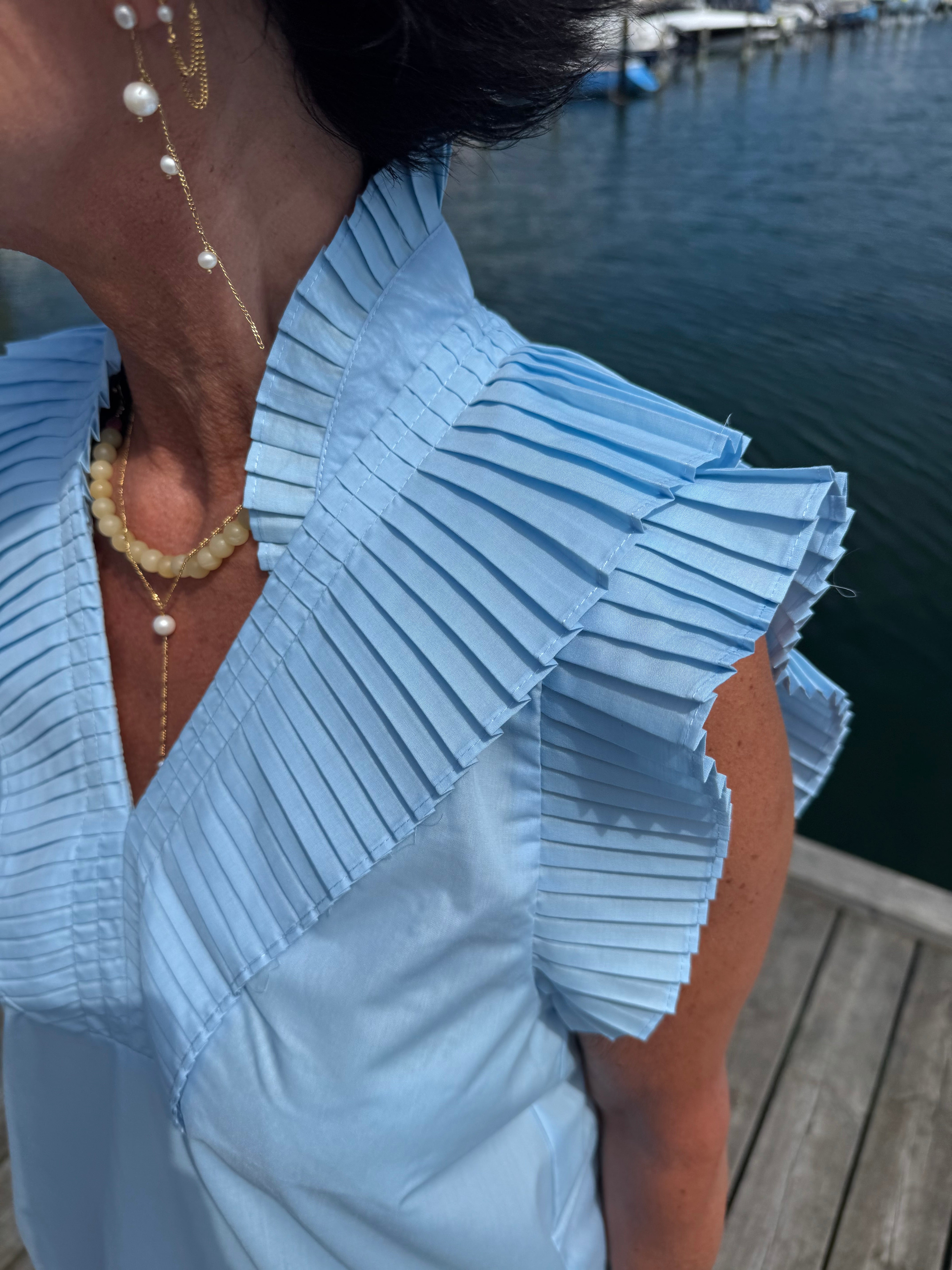 Gossia Kjole - MileneGO Kjole i Ice Blue