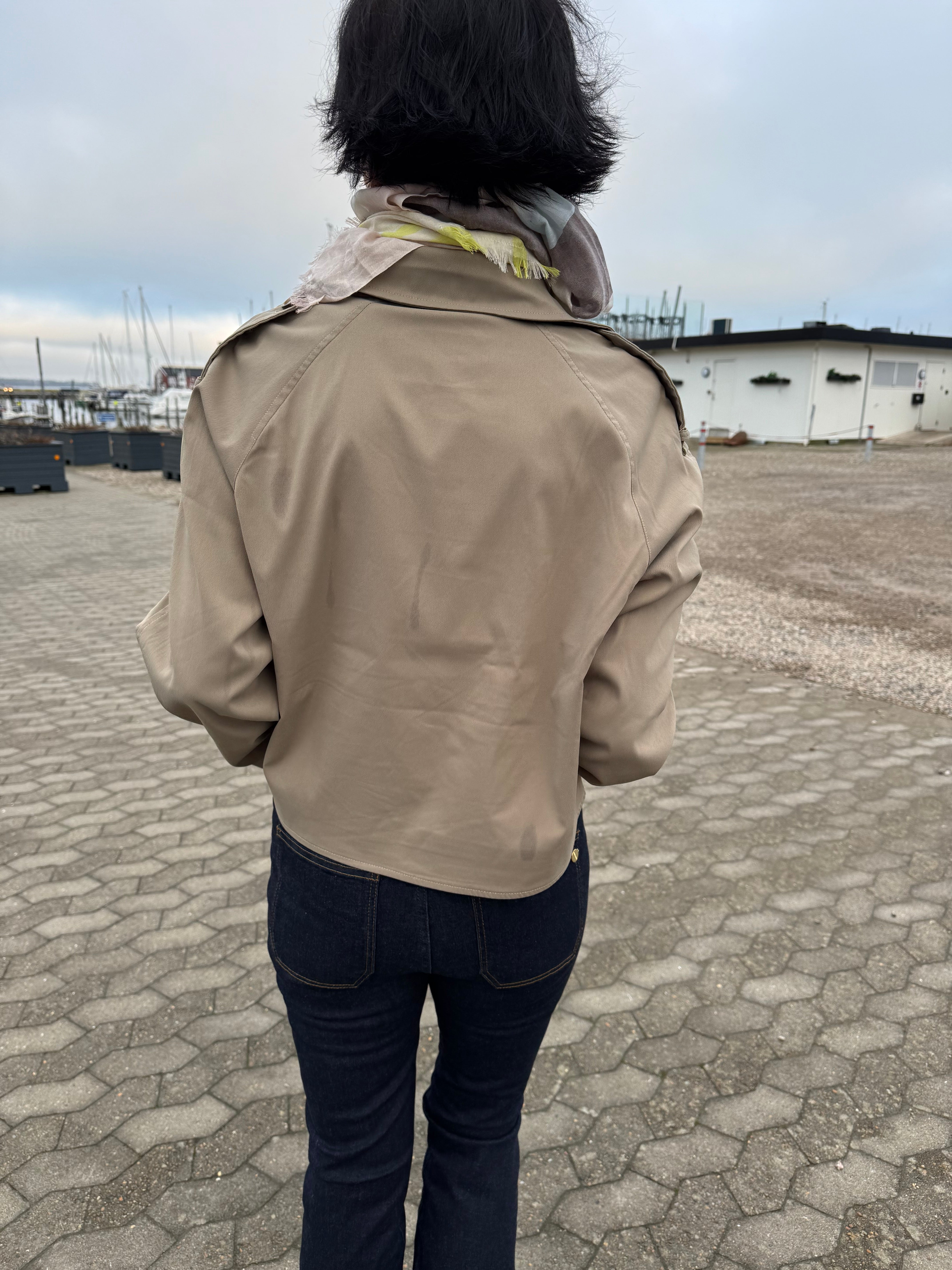 Coster Copenhagen Jakke - CC Heart Alicia Kort Trenchcoat