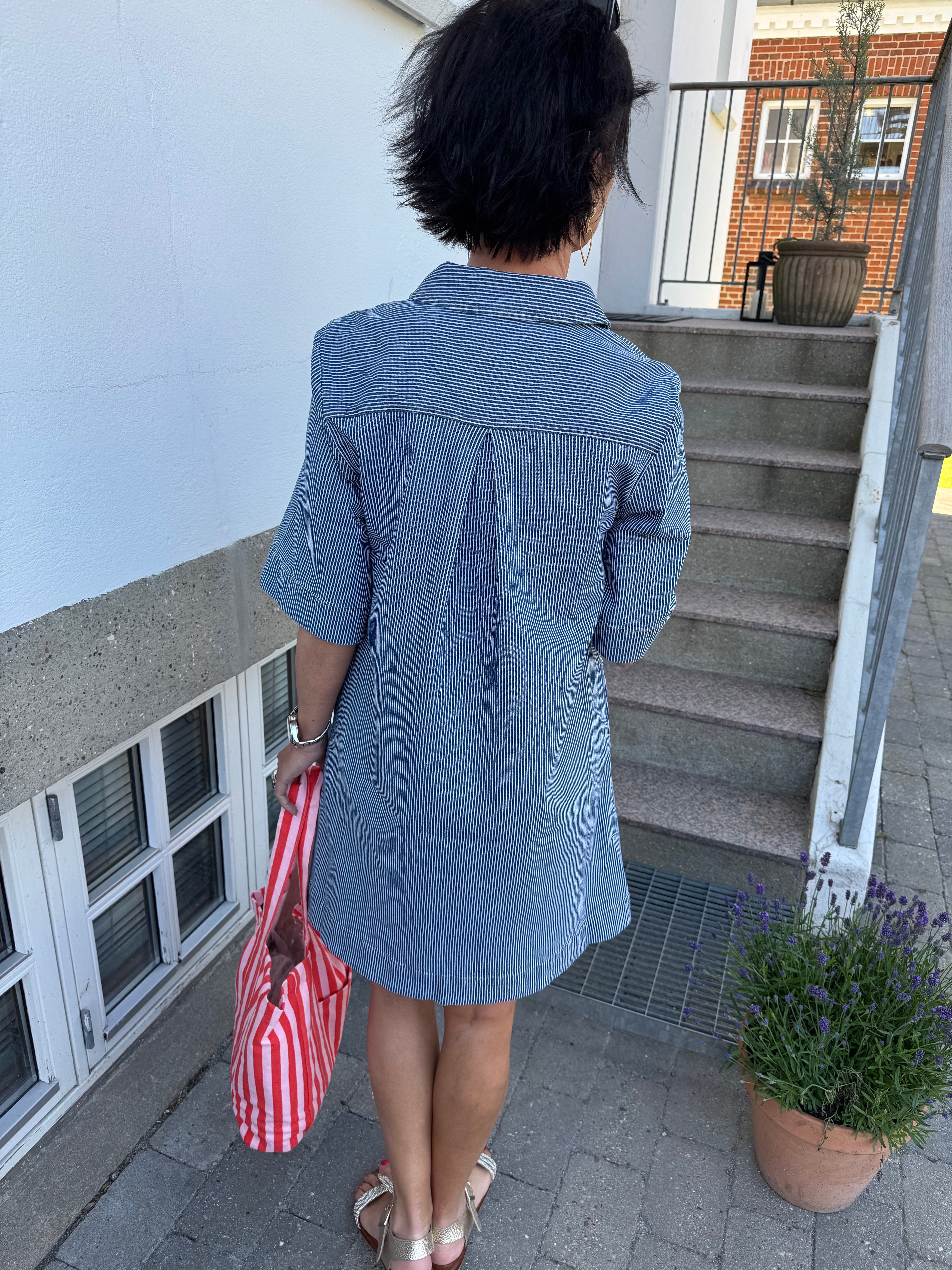 Nümph Kjole - NuErina Kjole i Medium Blue Denim