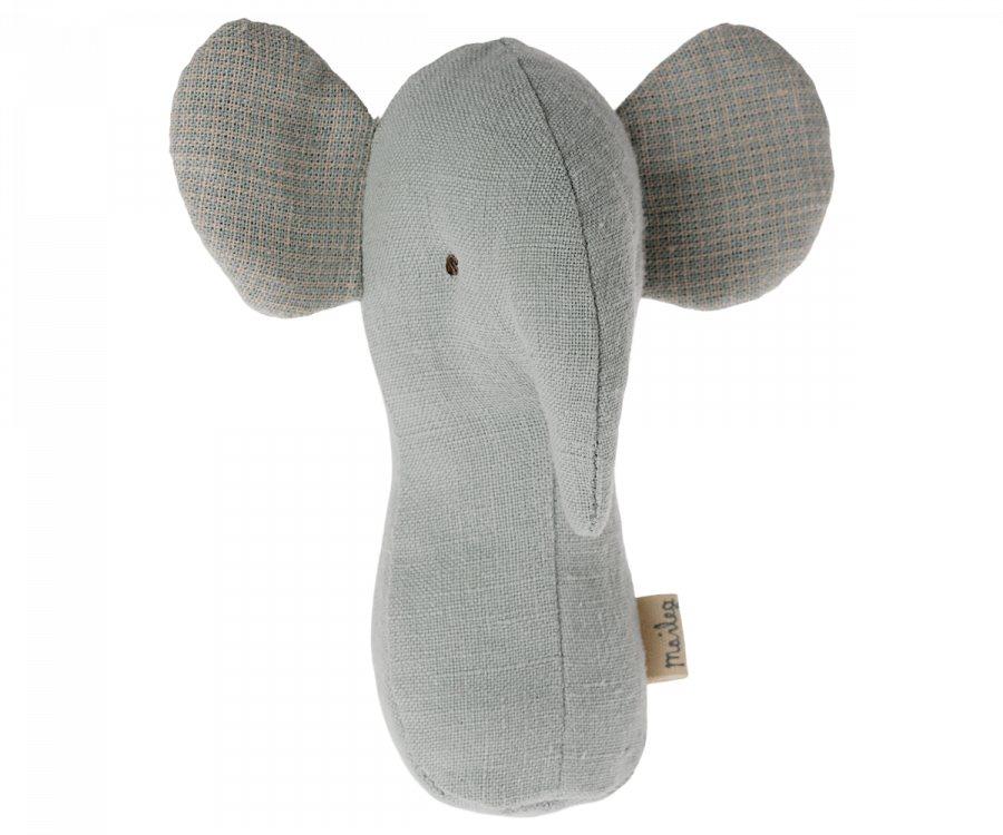 Maileg Rangle - Elefant Rangle, Lullaby Friends i Light Dusty Blue