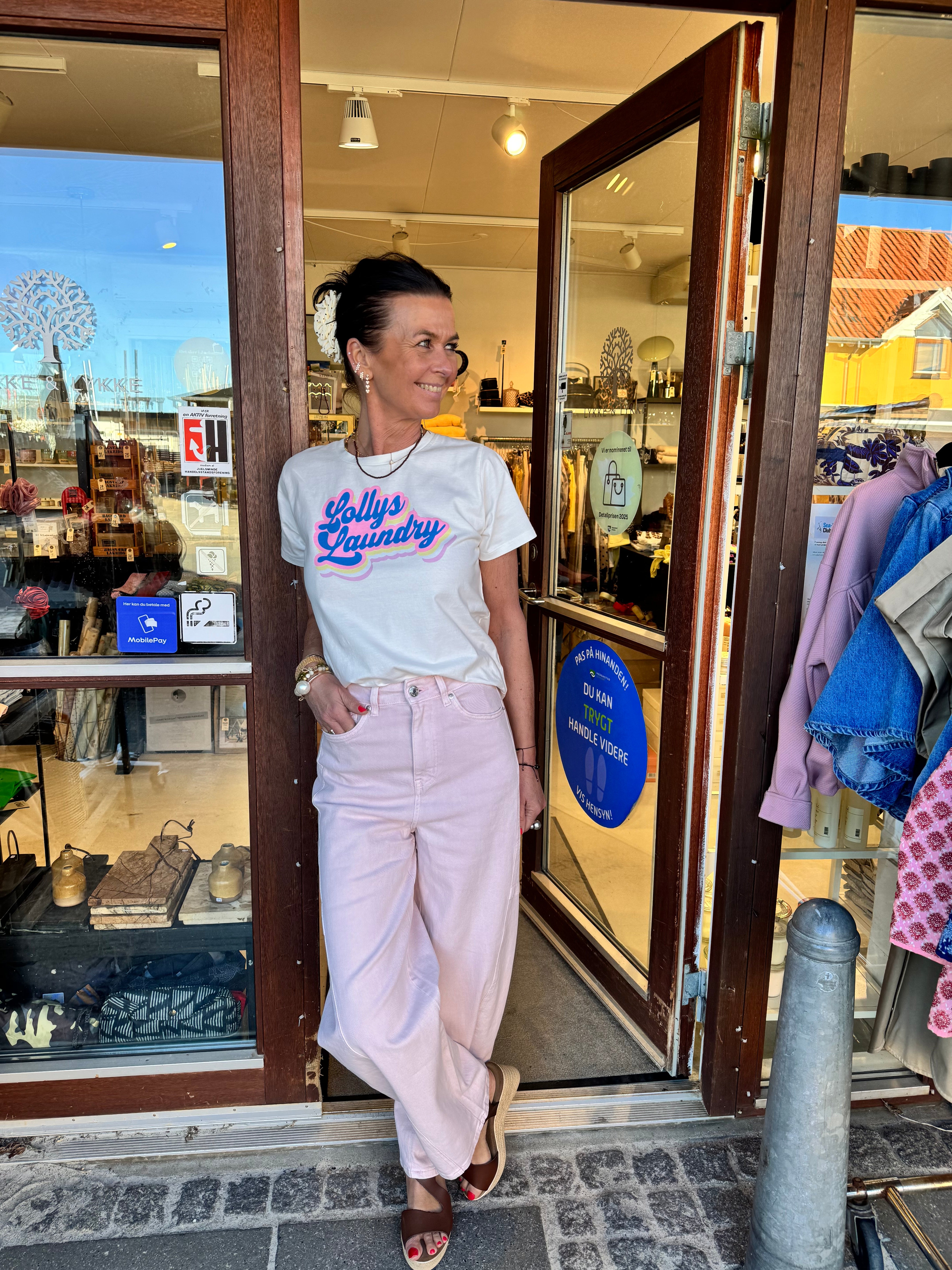 MARTA du château Bukser - JP9128 MdcMiltus Jeans i Rosa