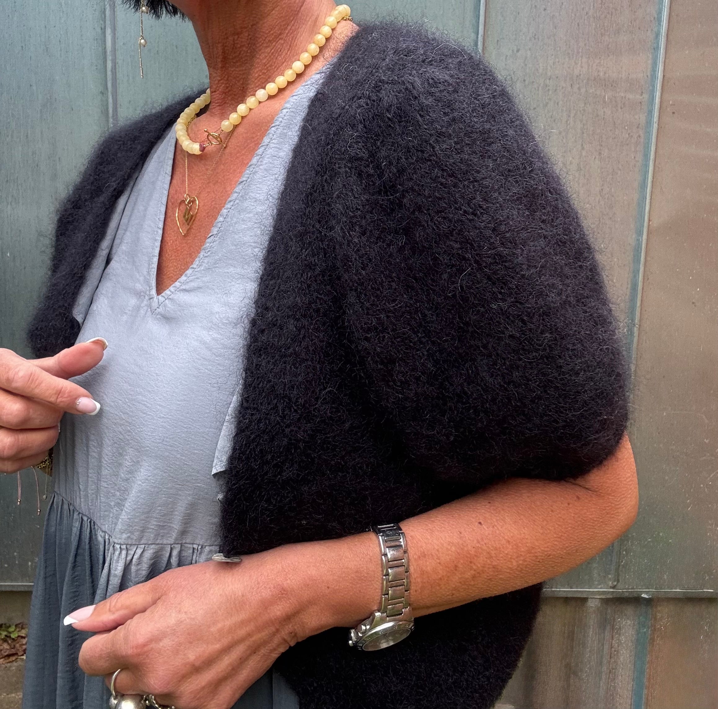 Gossia Kjole - ViolaGO Kjole i Grey Dip Dye