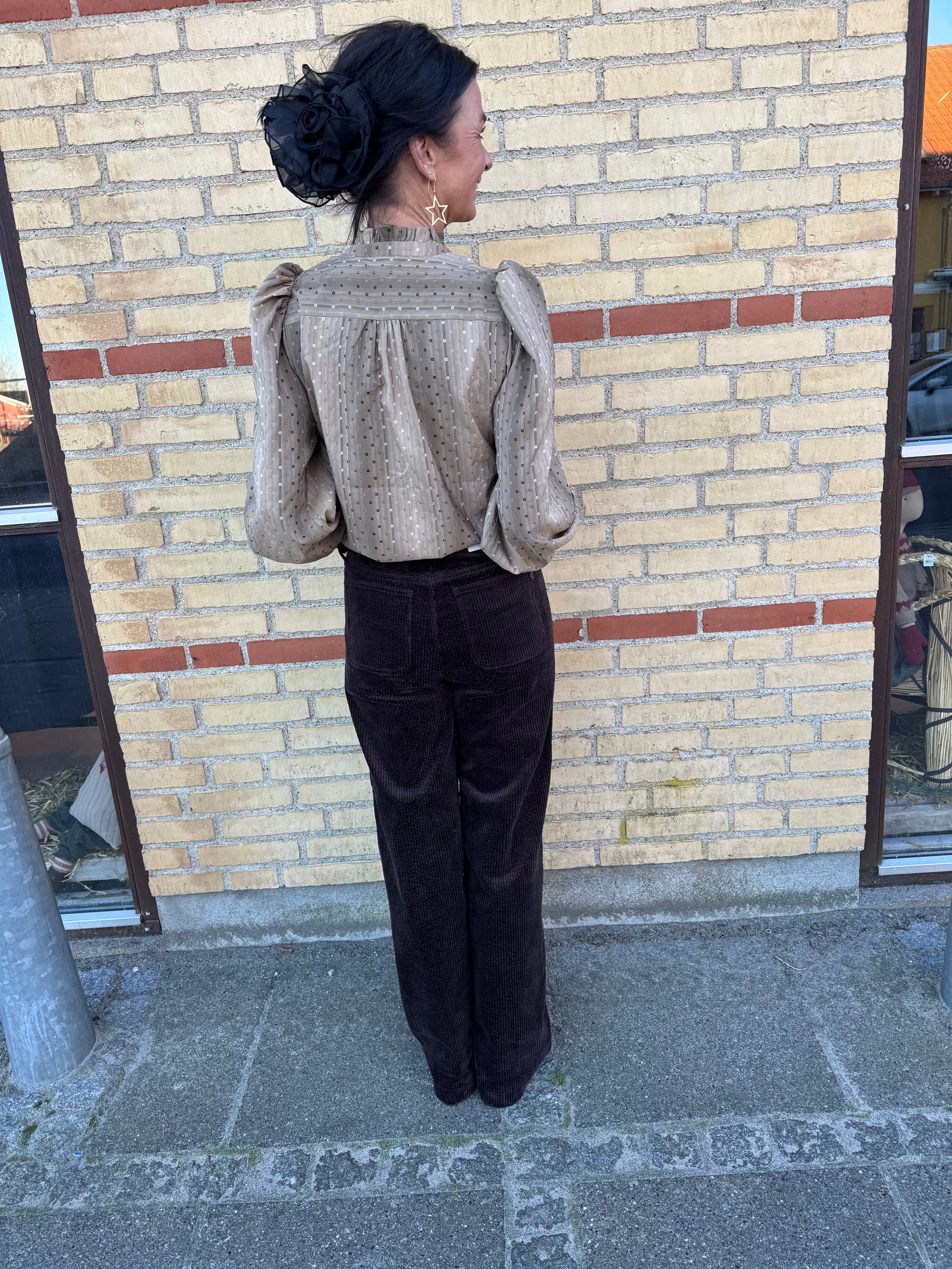 Co´Couture Skjorte - OllyCC Skjorte i Walnut