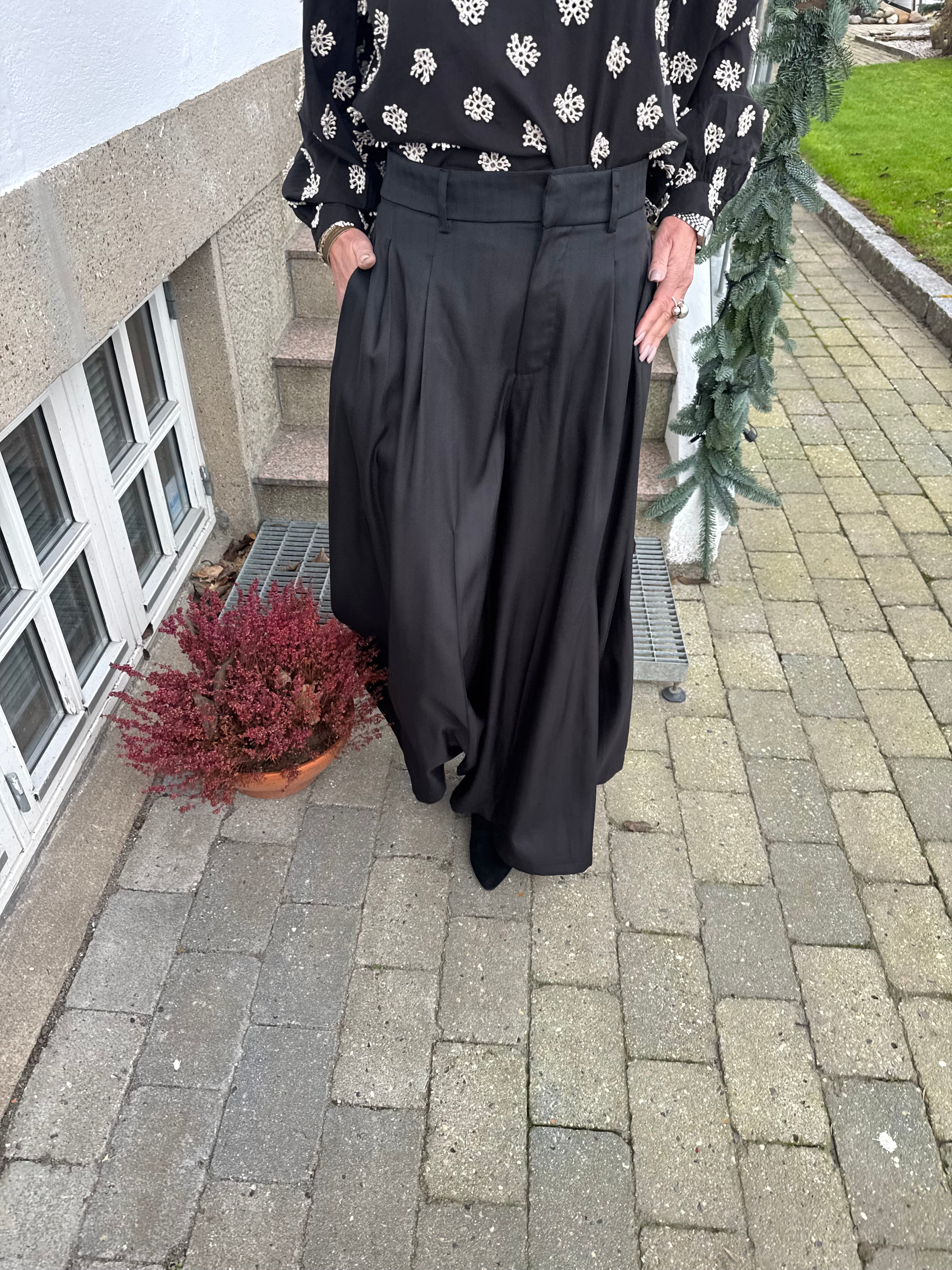 Co´Couture Bukser - ParisCC Bukse Nederdel i Sort