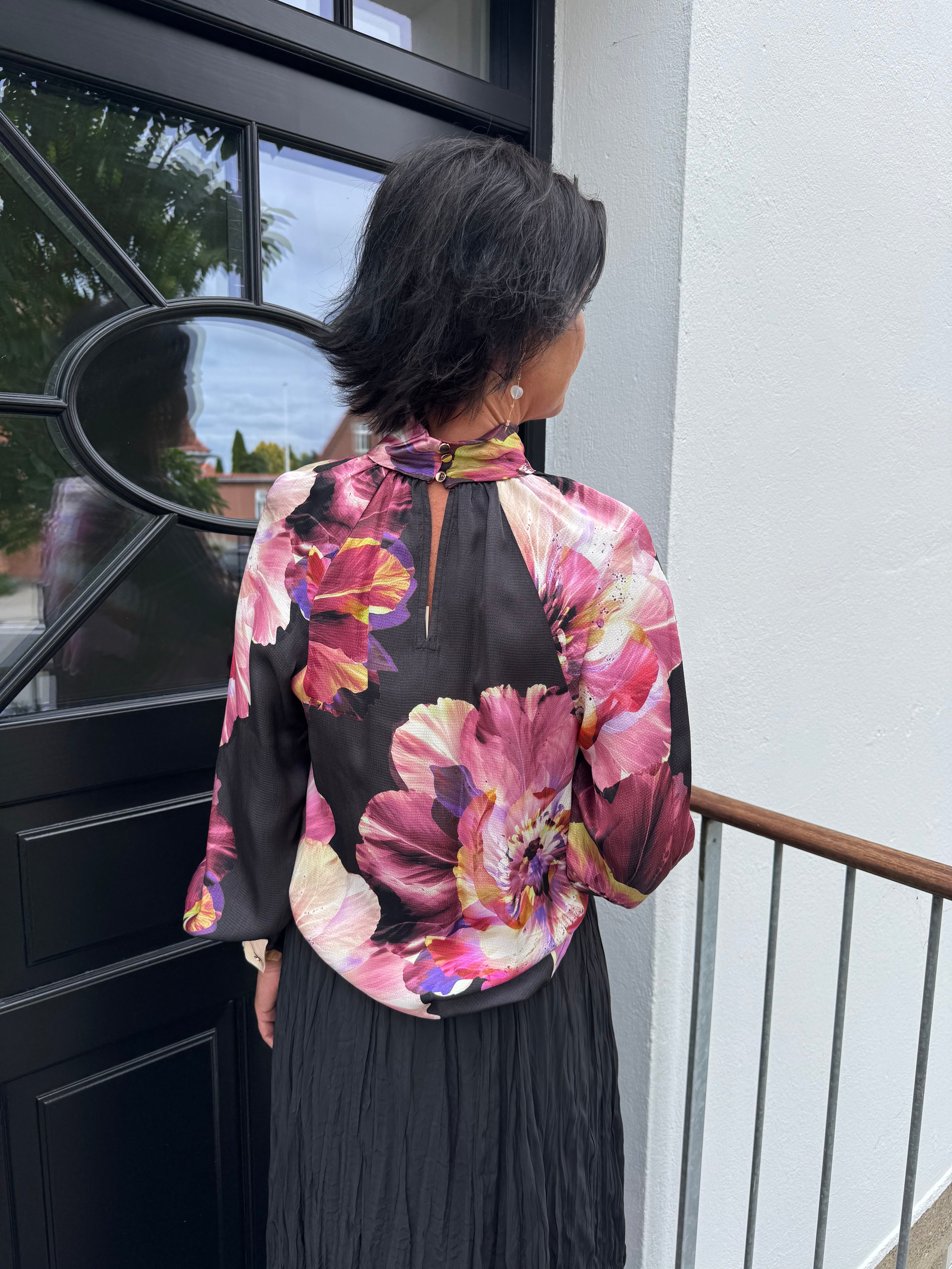 PBO Bluse - PboSorin Bluse i Dark Brown