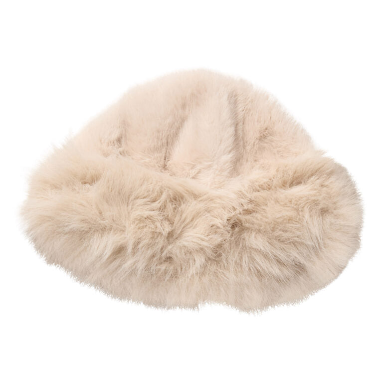 Co´couture Hat - PenzaCC Faux Fur Hat i Bone