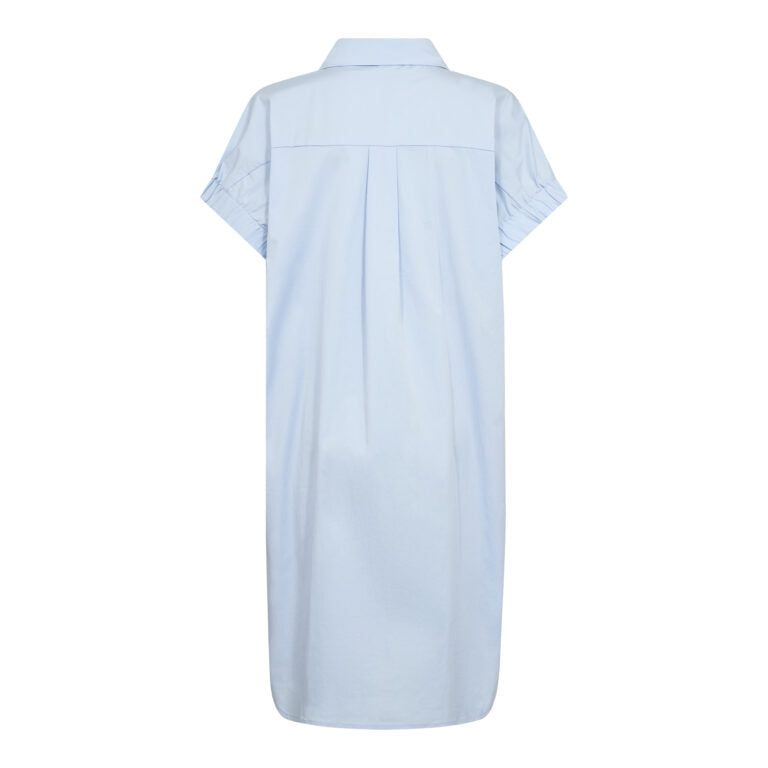 Co´Couture Kjole - PoppyCC SS Skjorte Kjole i Pale Blue