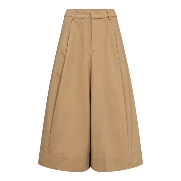 Co´Couture Bukser - EvelynCC Culotte Bukser i Sand