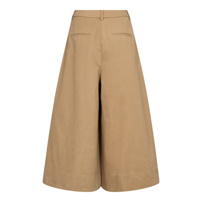 Co´Couture Bukser - EvelynCC Culotte Bukser i Sand