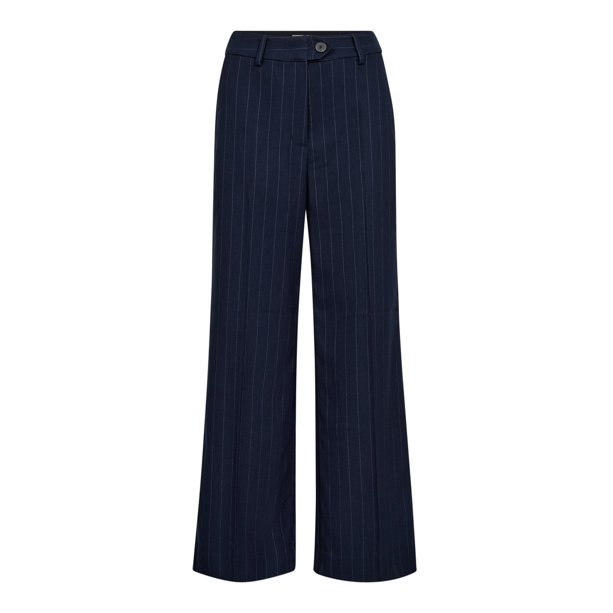 Co´Couture Bukser - GabieCC Pin Wide Bukser i Navy