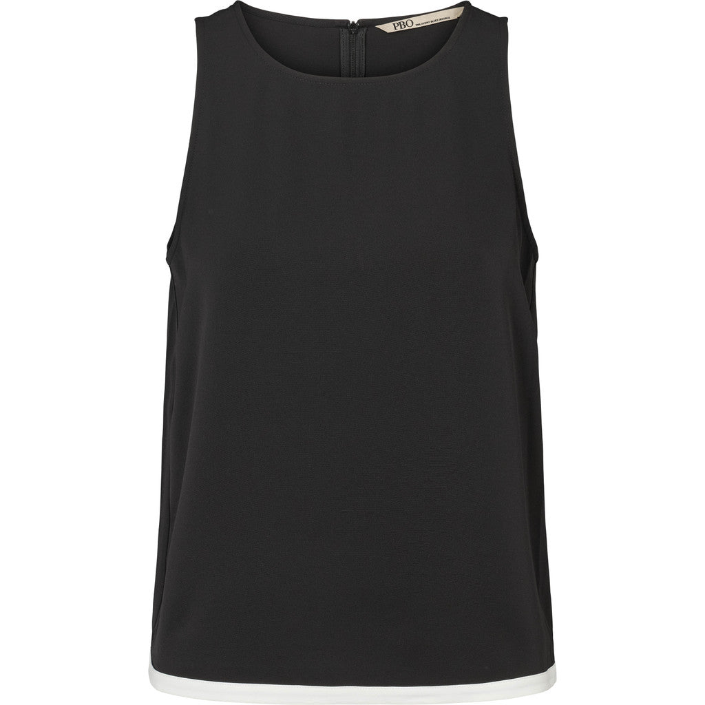 PBO Top - PboLykke Top i Sort