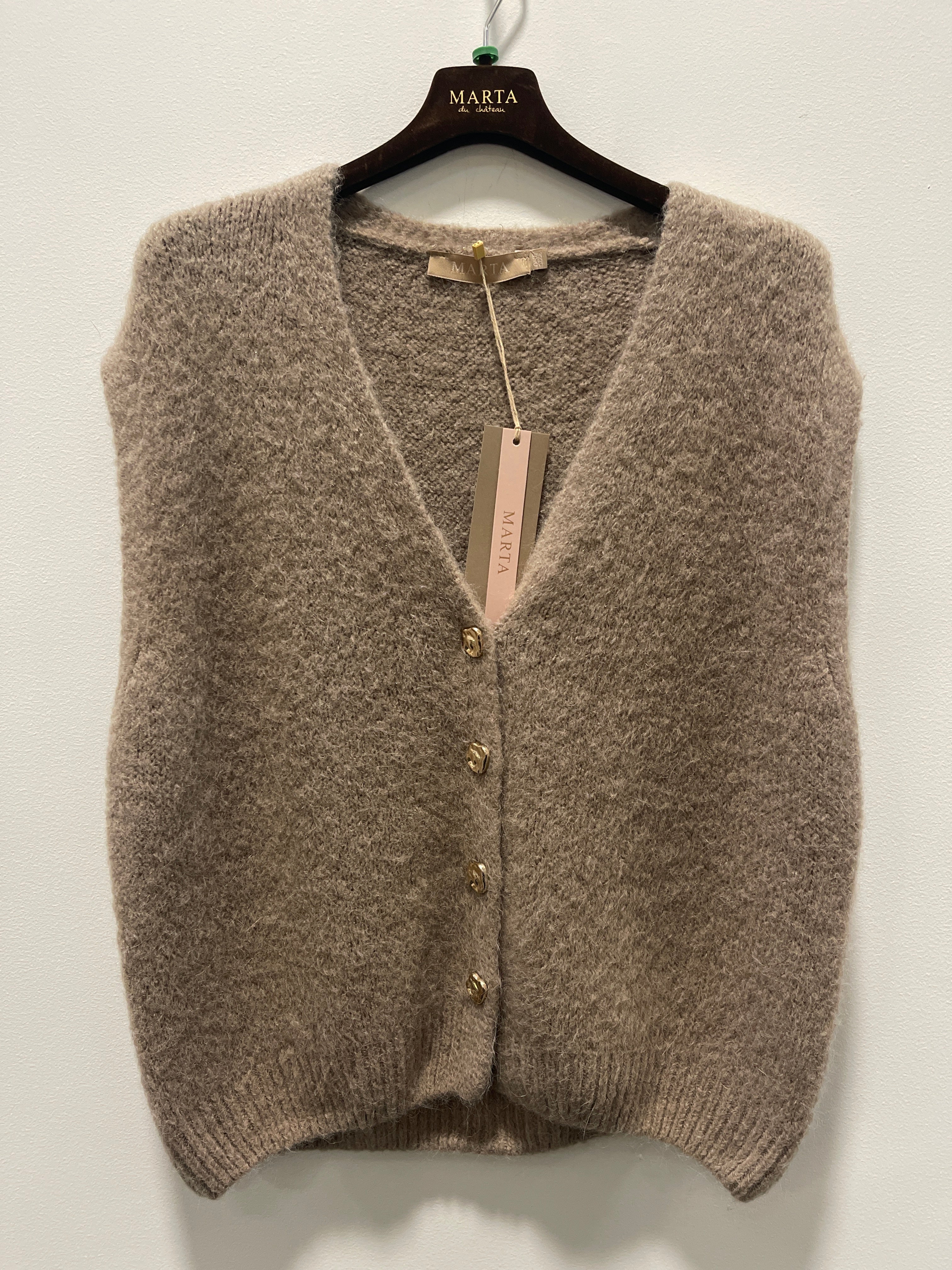 MARTA du château Vest - 5215 MdcAmara strik Vest i Fango