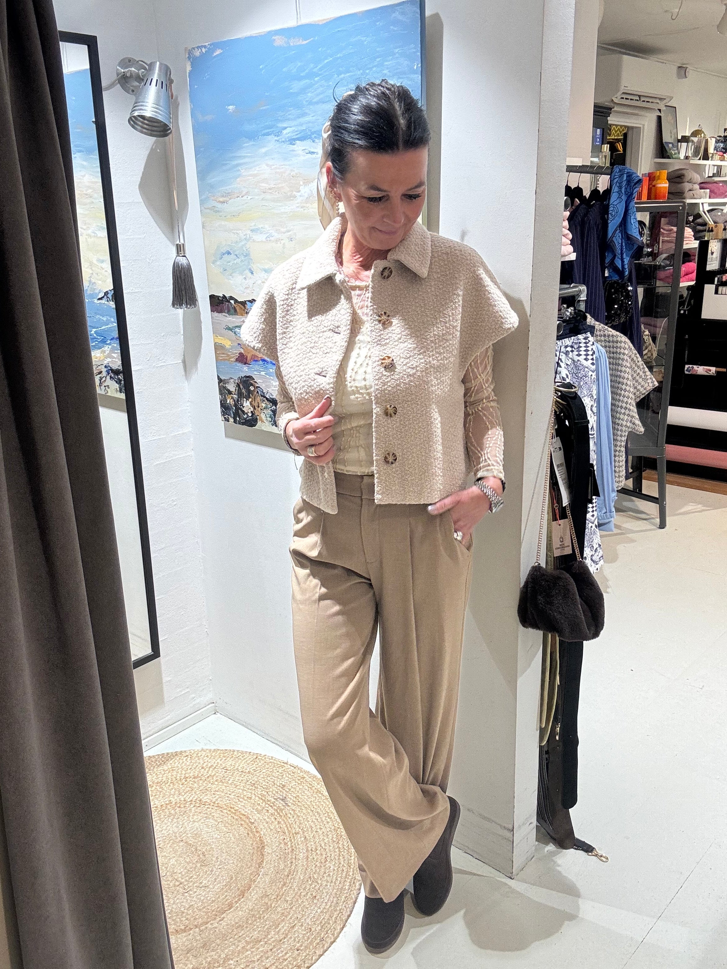 PBO Vest - PboTona Vest i Light Sand