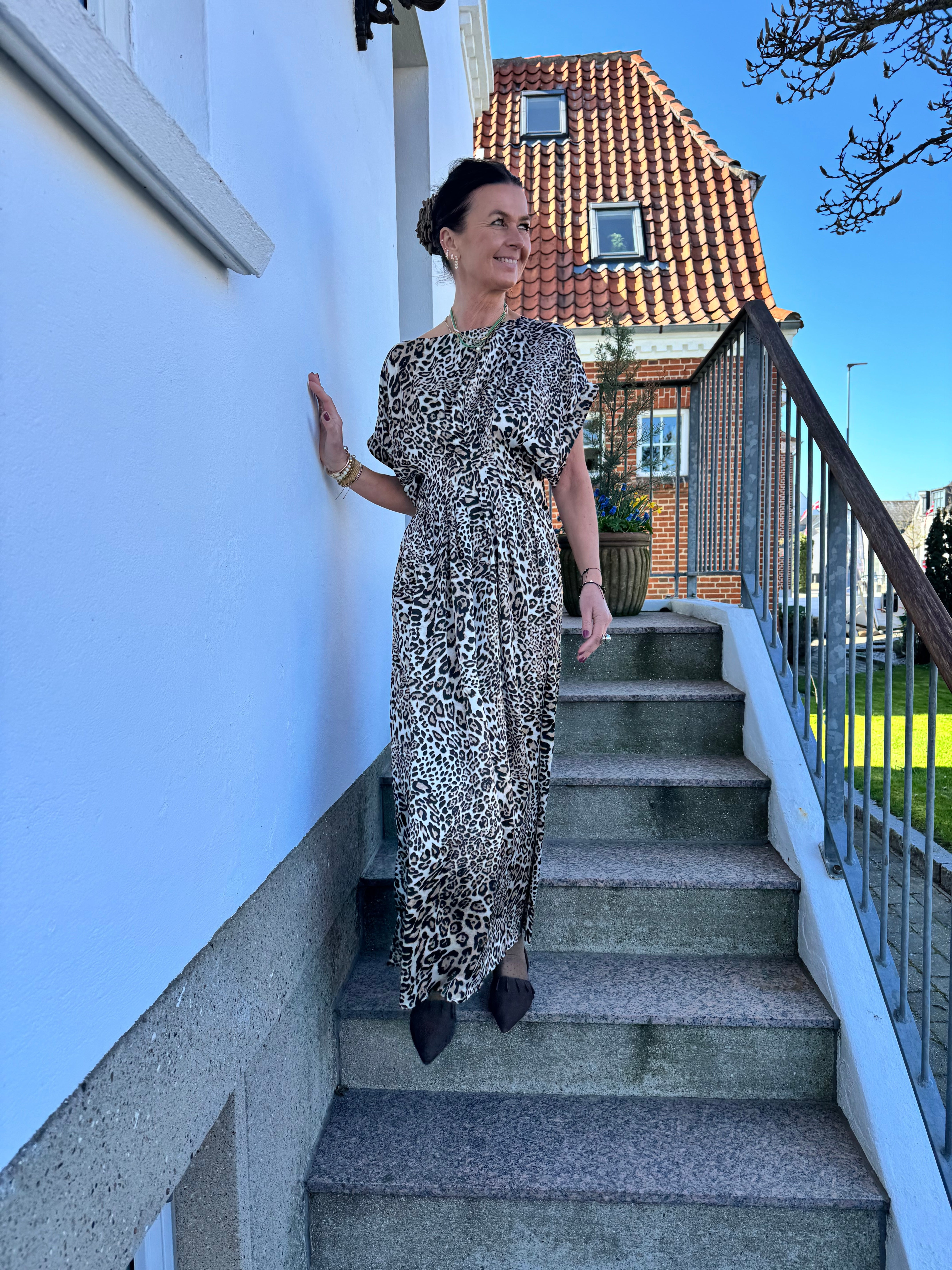 Gossia Kjole - BerbellGO Kjole i Leopard Print