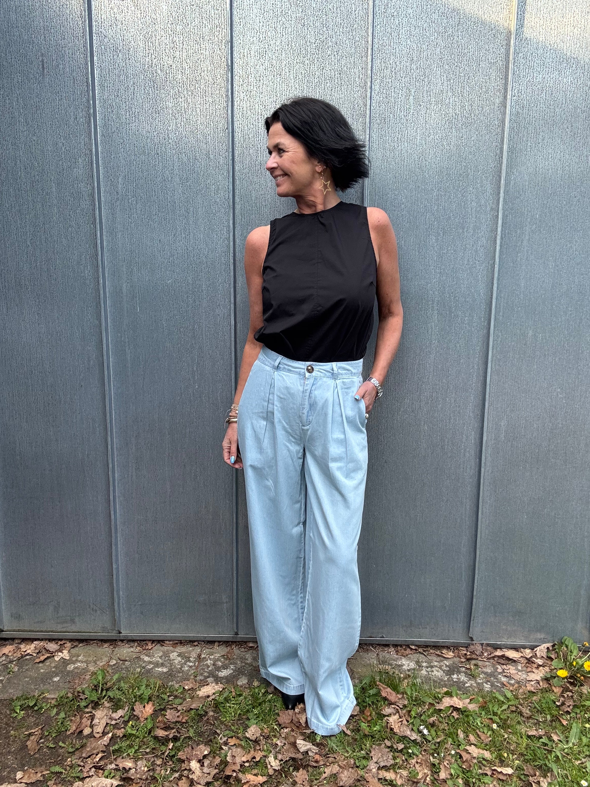 Pieszak Bukser - PD-Drew Denim Bukser i Lys Denim Blue