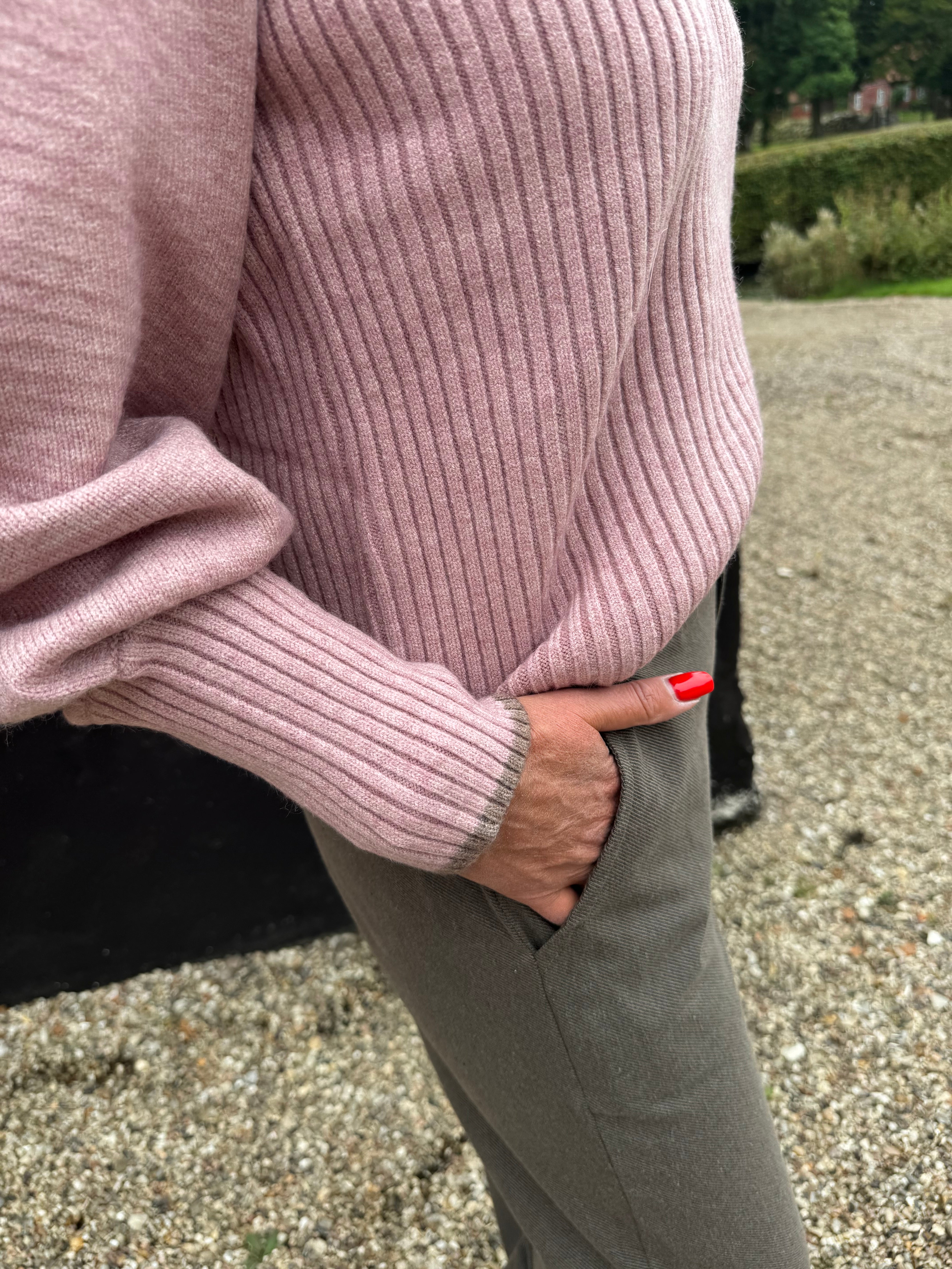 Black Colour Bukser - BcAvenue Box Bukser i Taupe