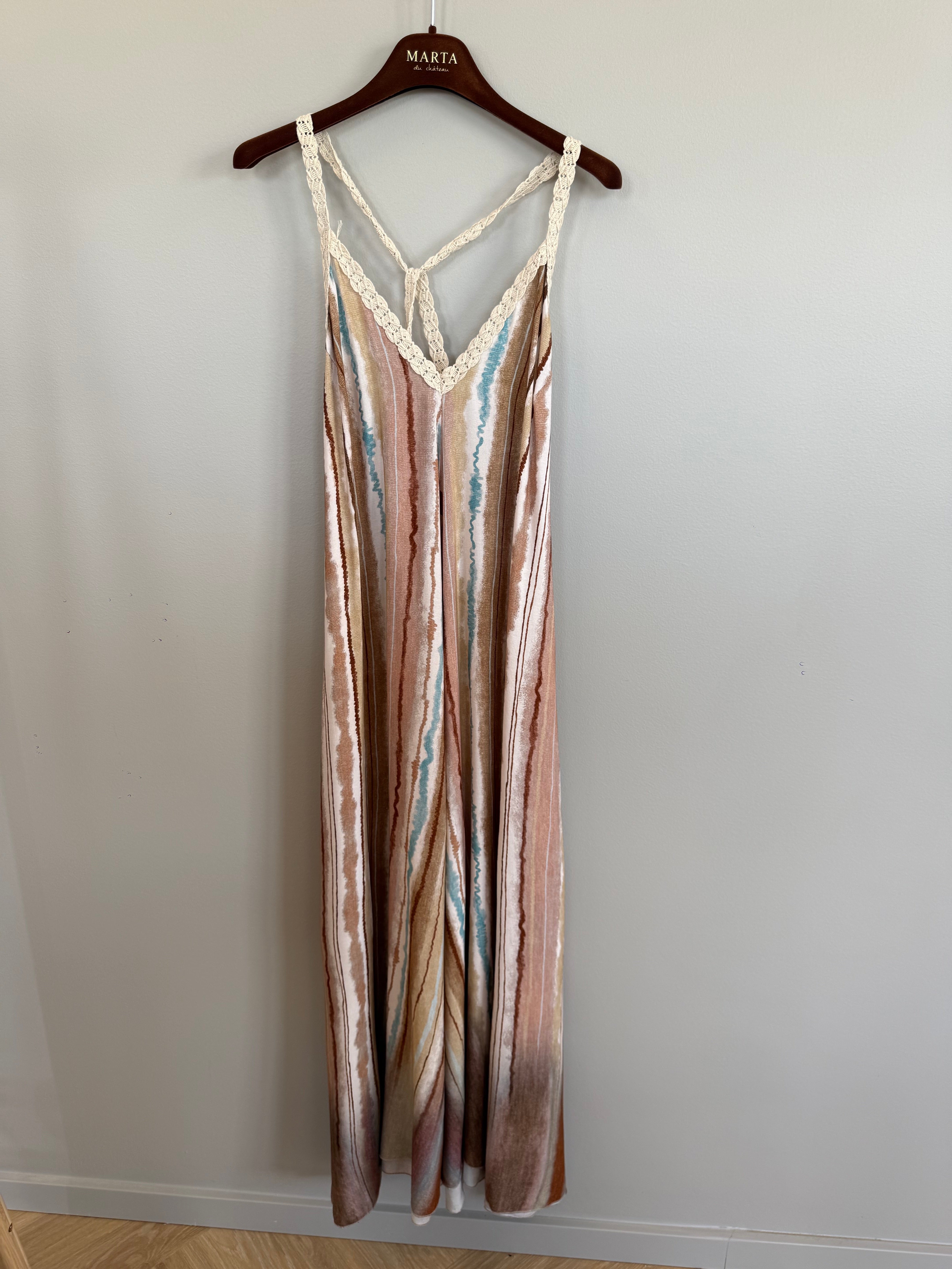 MARTA du château Kjole - 59679 MdcViolette Kjole i Beige
