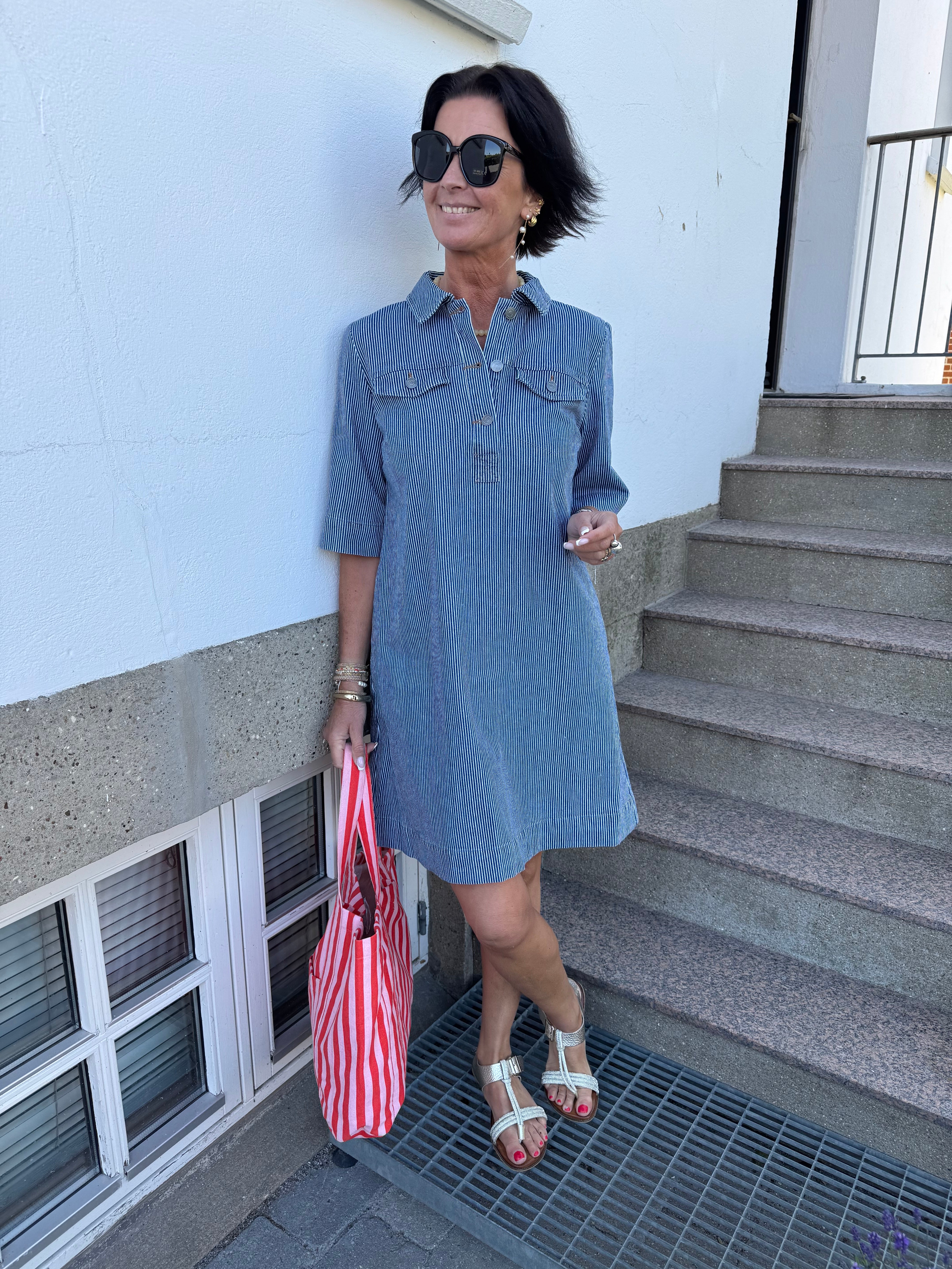 Nümph Kjole - NuErina Kjole i Medium Blue Denim