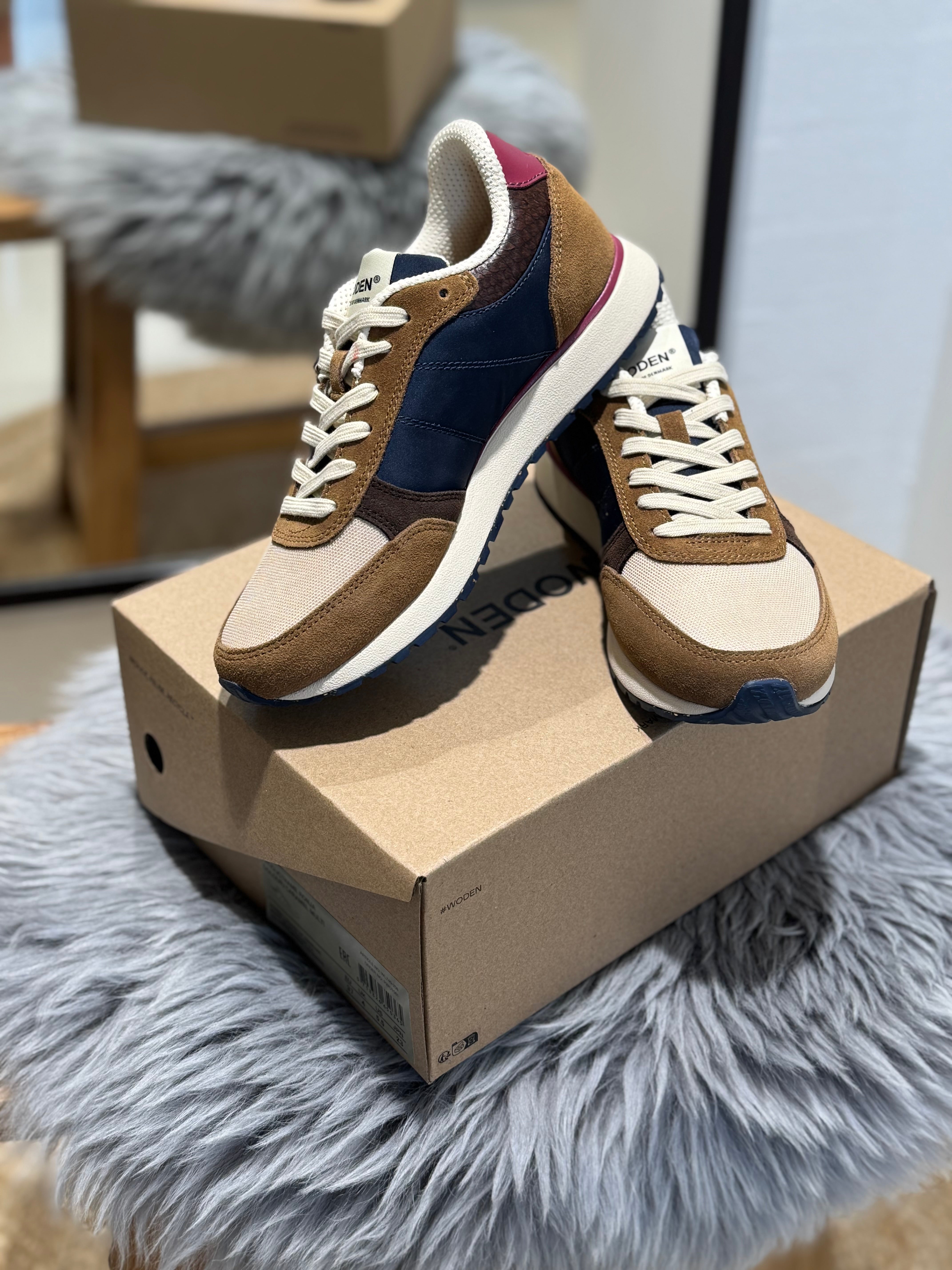 Woden Sneaker - Ronja Sneaker i Caramel Multi