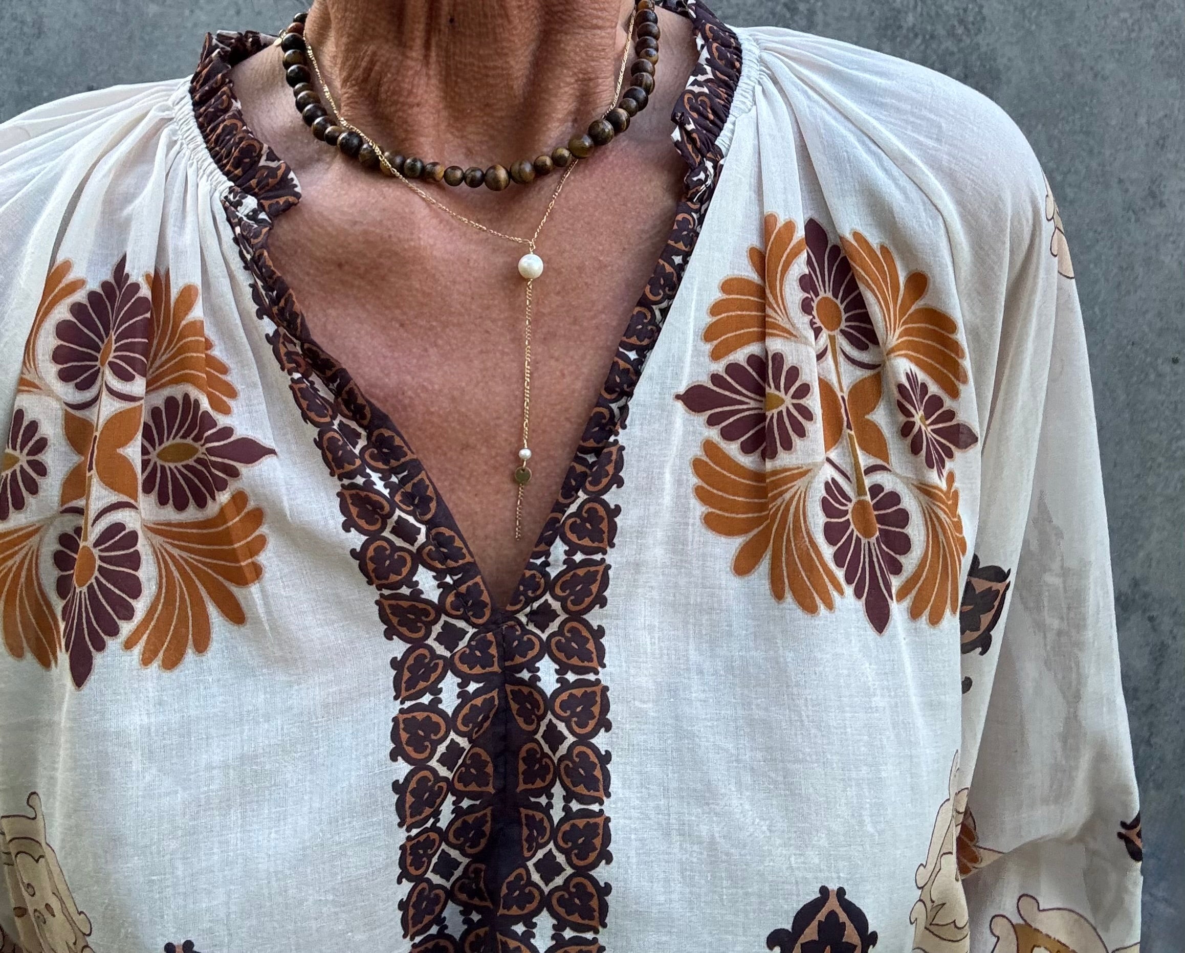 Black Colour Bluse - BcHayley Bluse i Creme