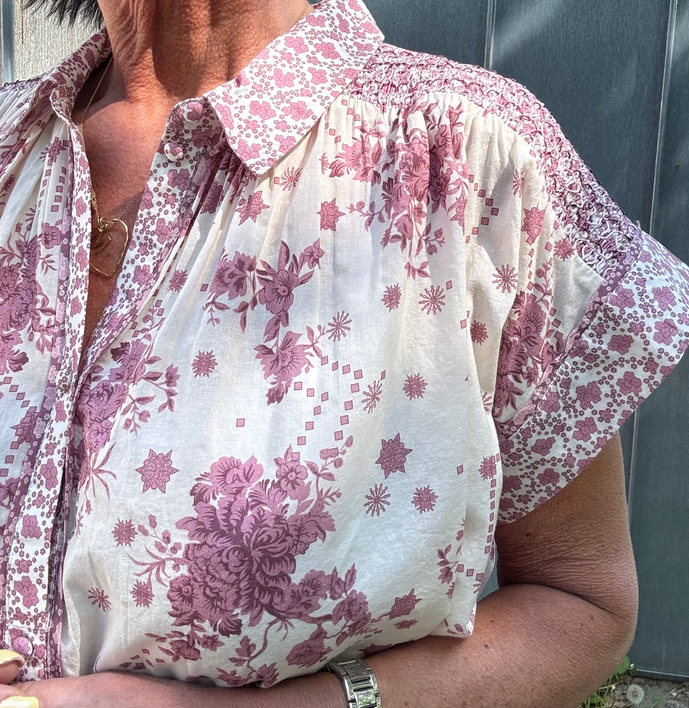 Lollys Laundry Bluse - BadalLL Bluse i Flower Print