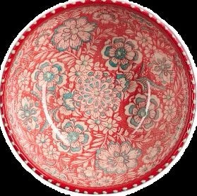 By Spliid Keramik Fad - Florencia Fad Stor Ø31cm i Rød