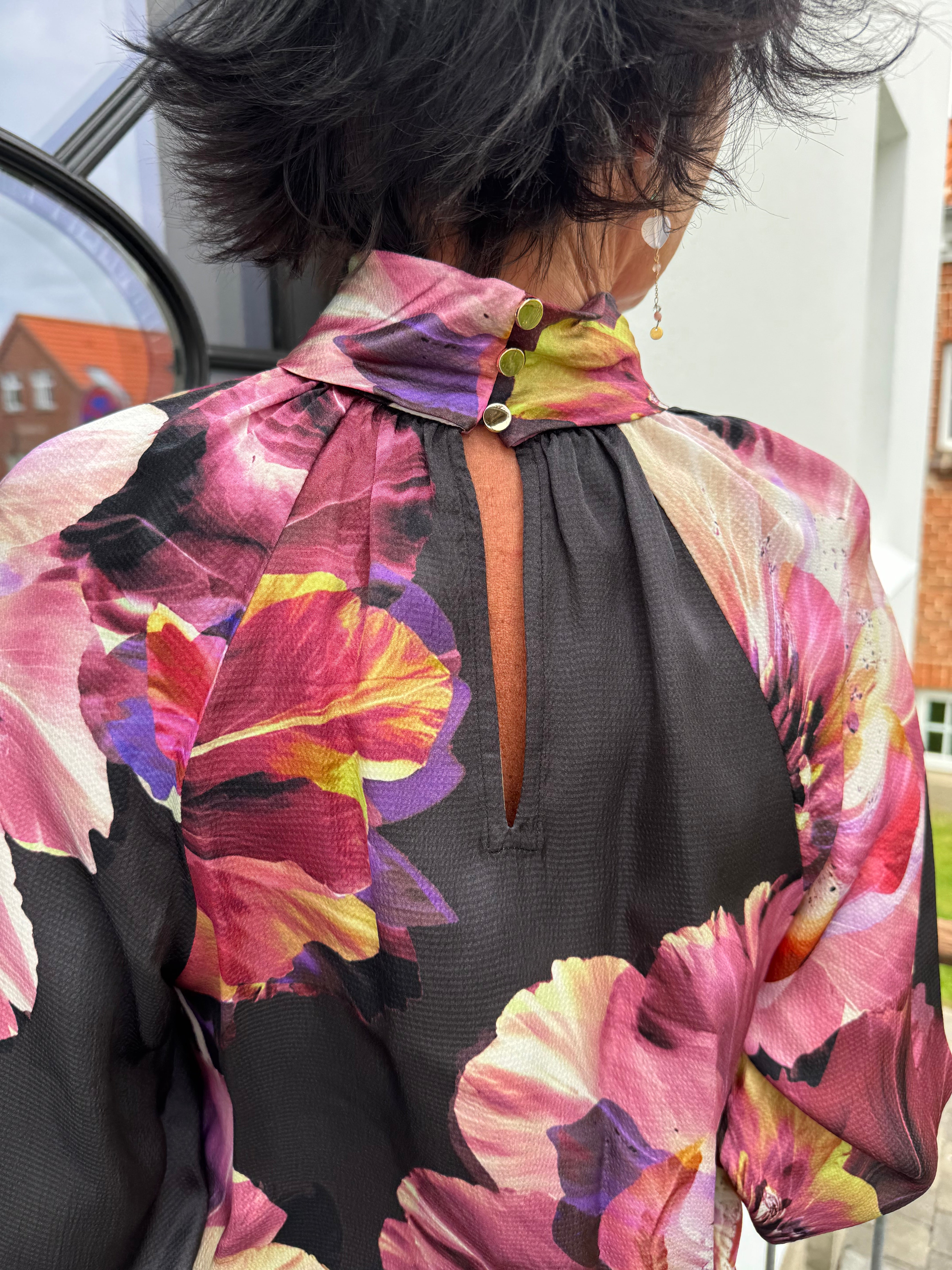 PBO Bluse - PboSorin Bluse i Dark Brown