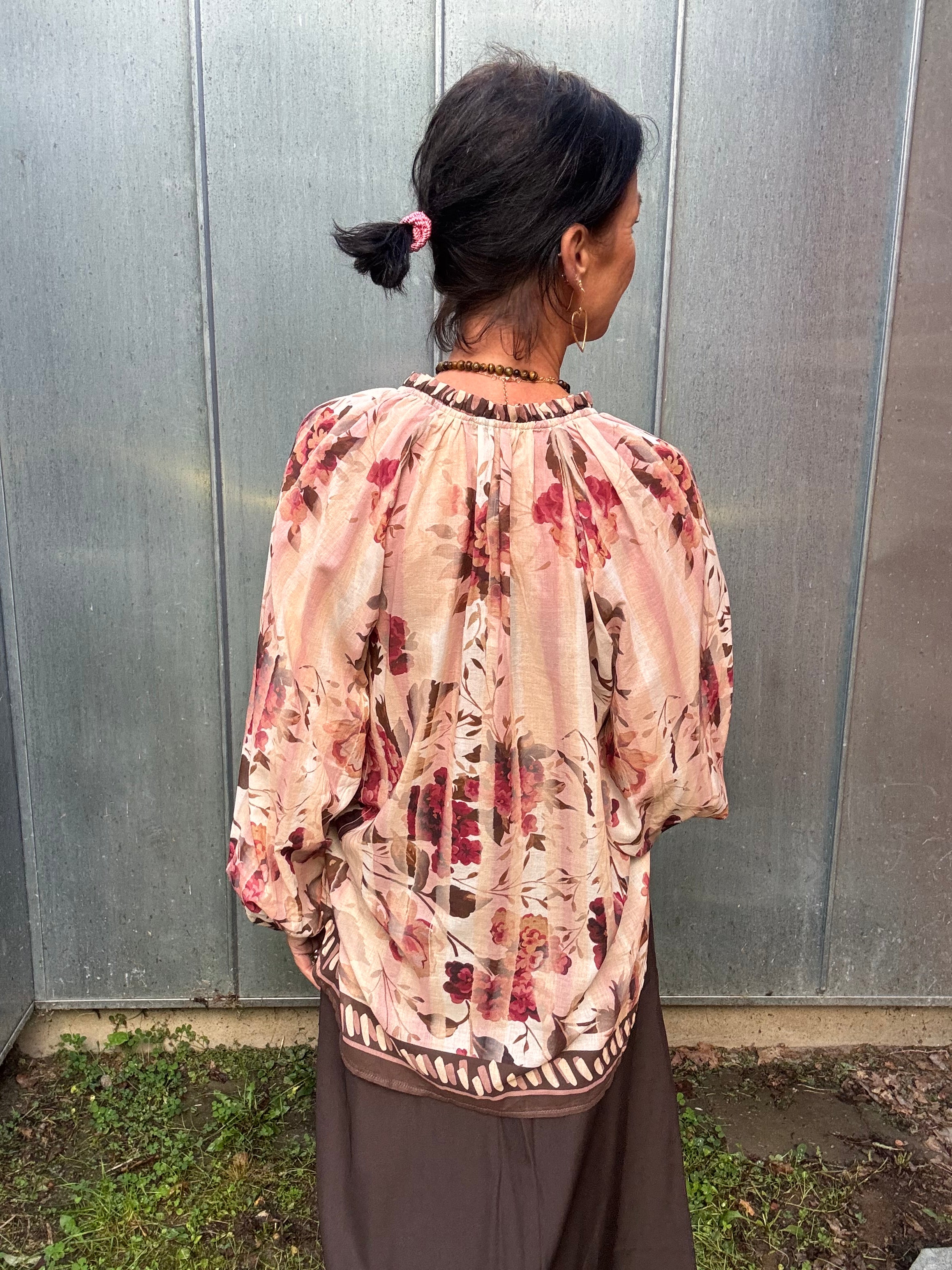 Black Colour Bluse - BcRosewood Bluse i Creme Rose