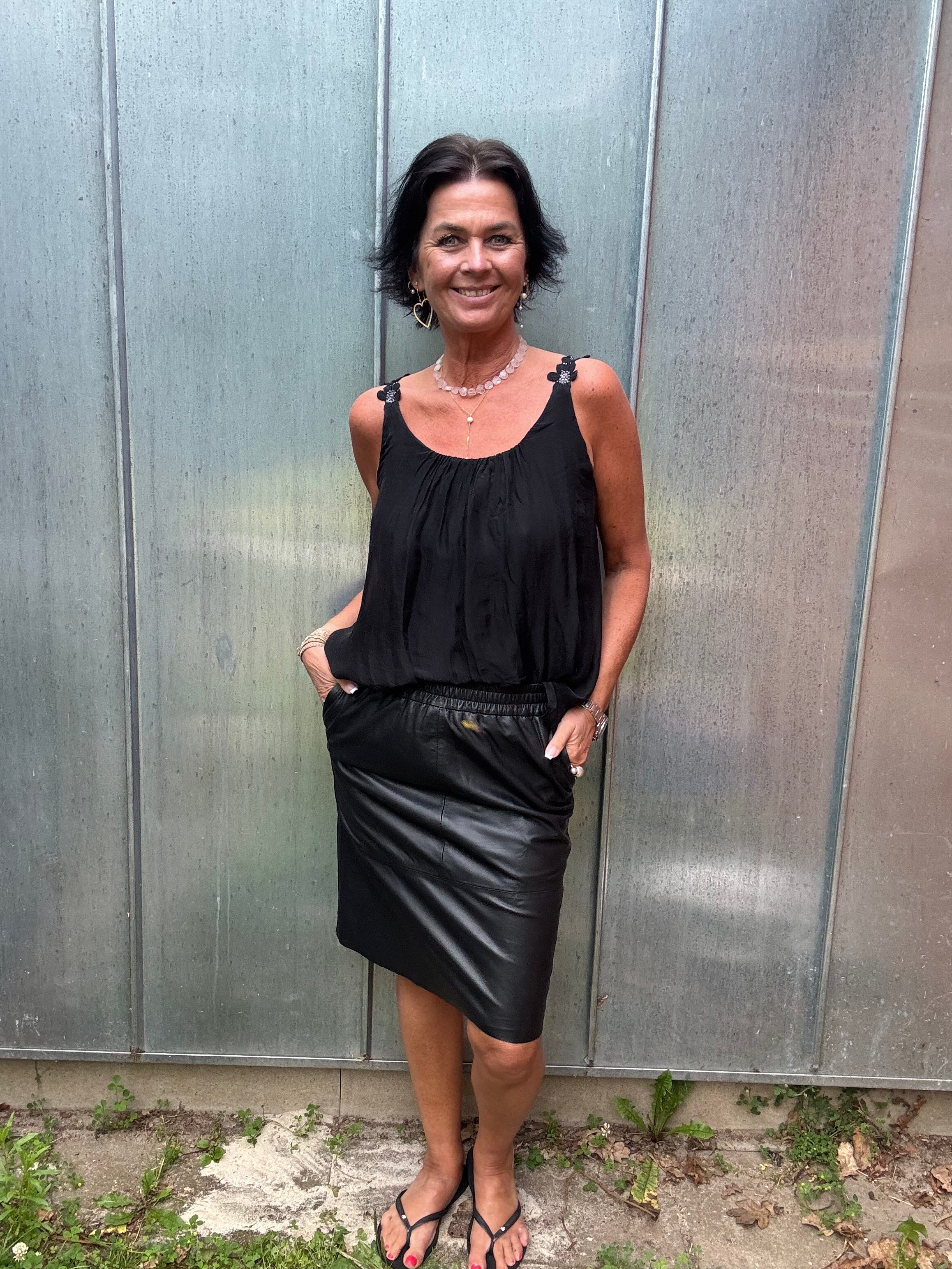 MARTA du château Top - MdcAgnese Top i Sort