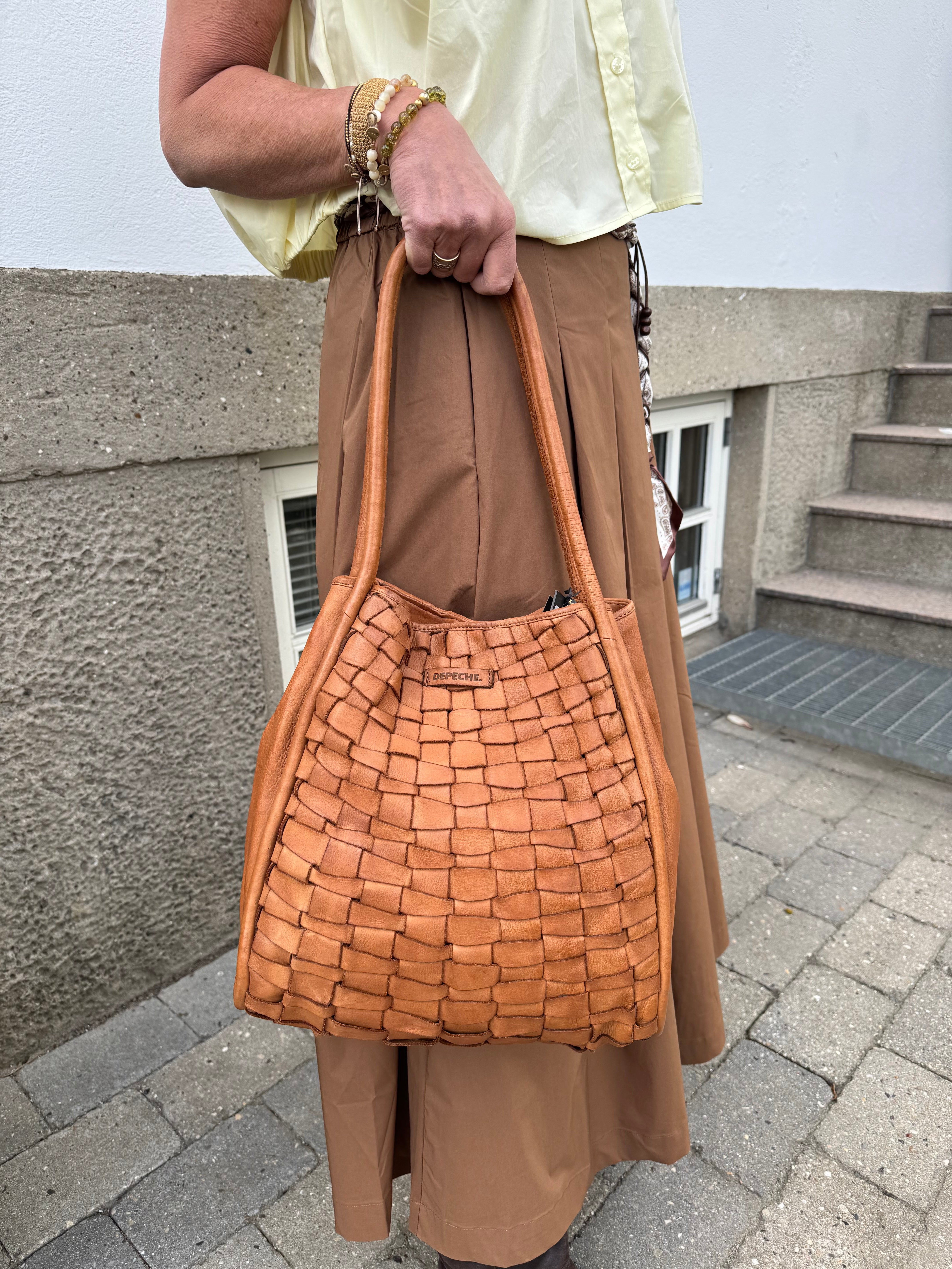 Depeche Taske - 16852 Warsaw Taske i Vintage Cognac