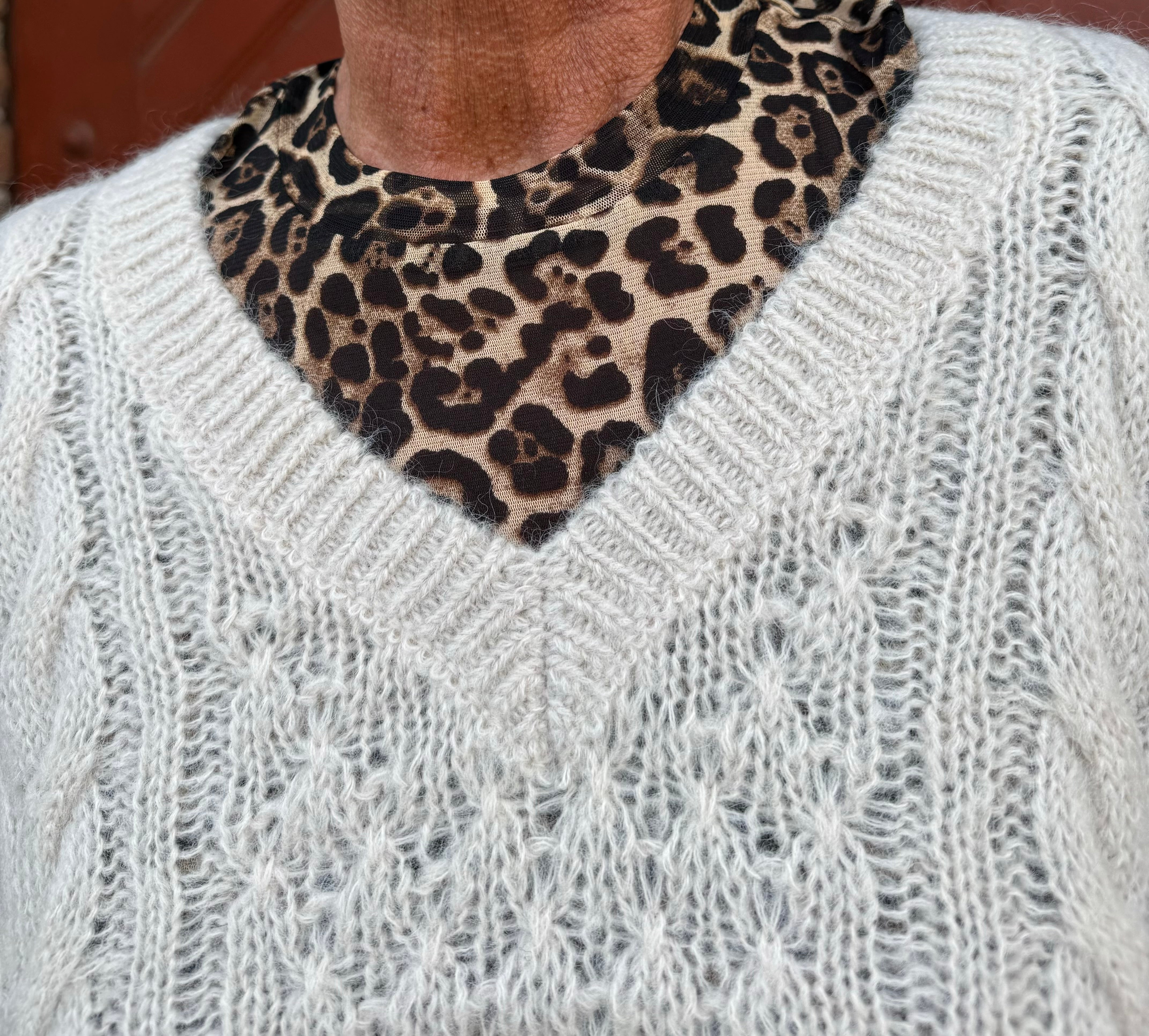 Nümph Vest - NuCallas Strik Vest i Sun Kiss