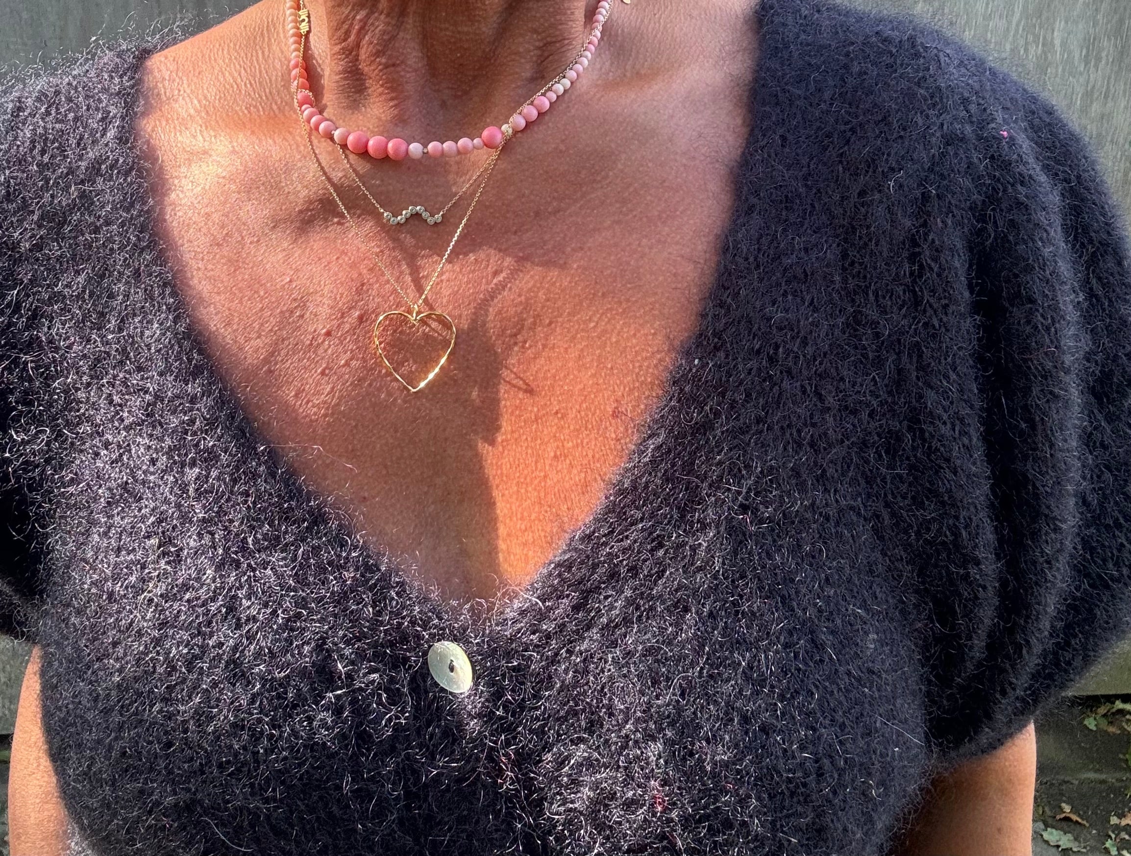 Americandreams Strik - Harper Cardigan i Sort