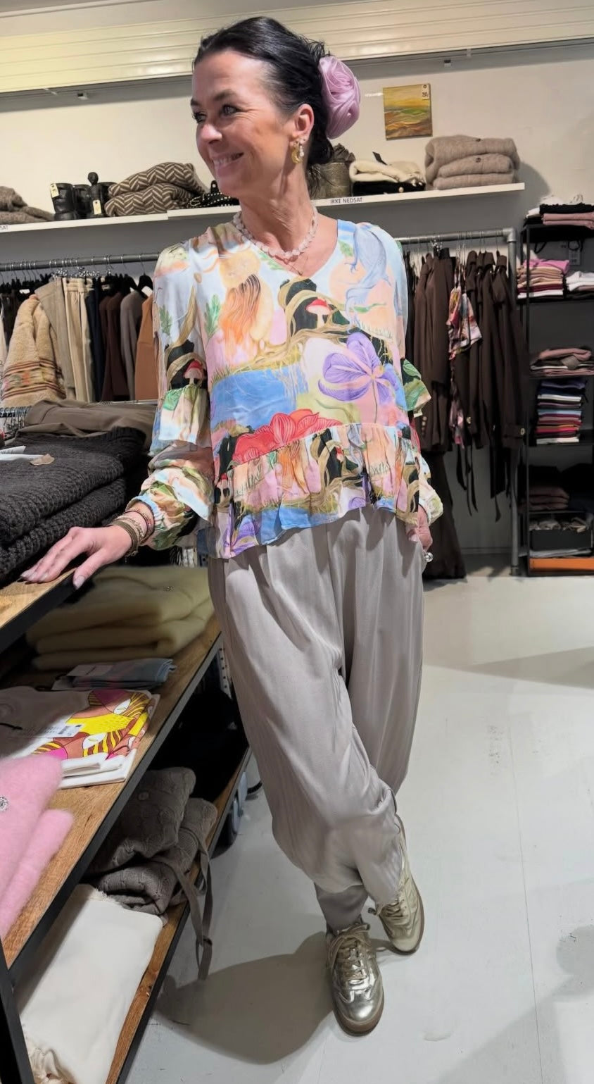 Nümph Bluse - NuShailyn Bluse i Airy Blue