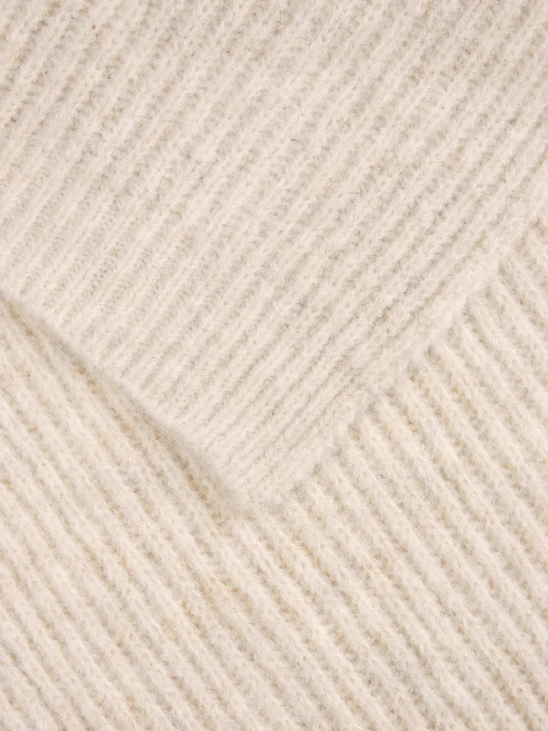 Nümph - NuSafir Tørklæde i Oyster Gray